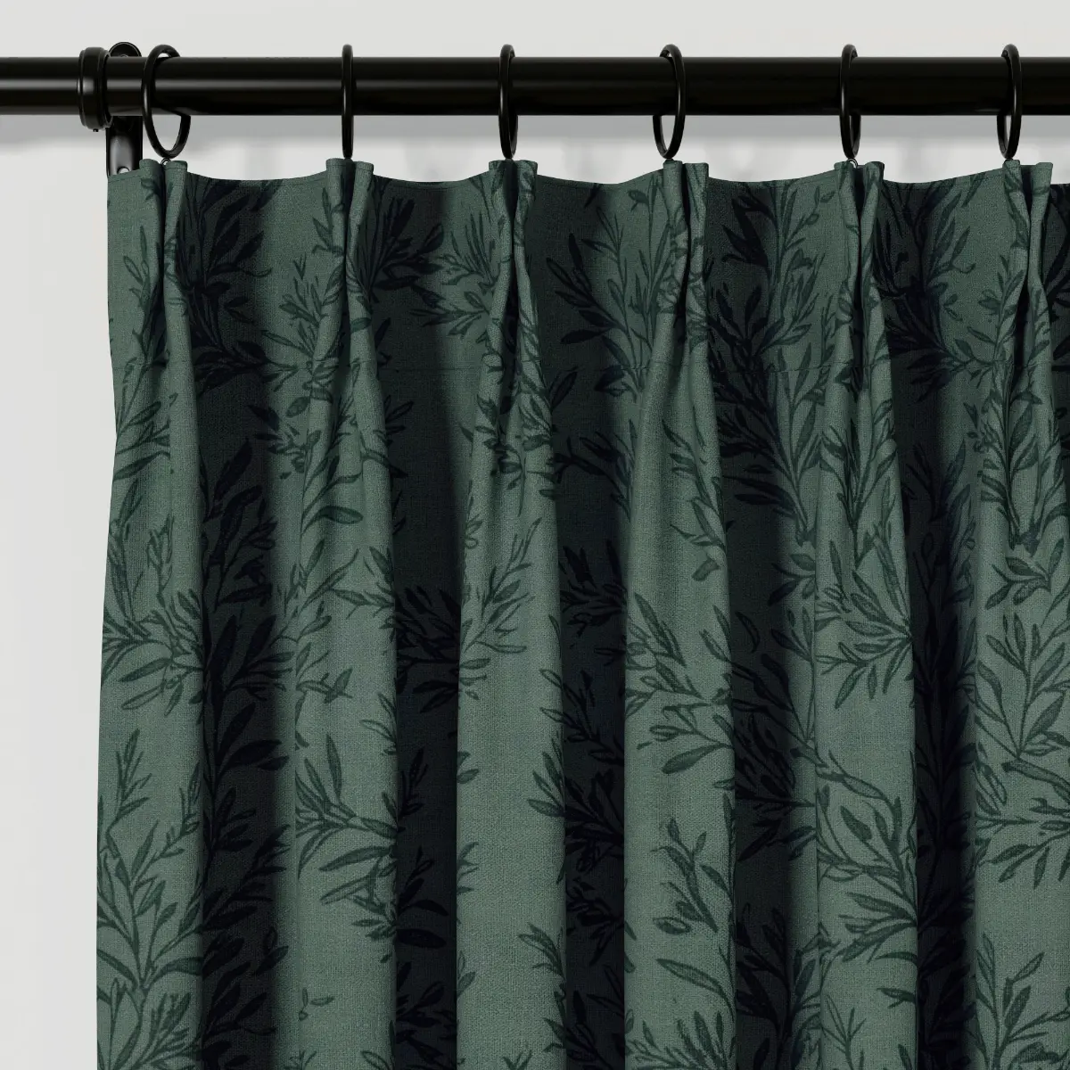 Sara Le Print Linen Drapery Pleated - Image 101