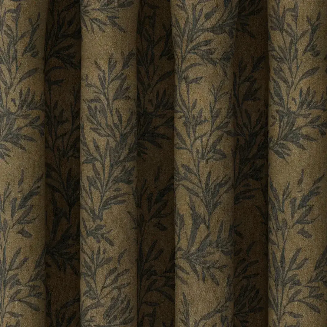 Sara Le Print Linen Drapery Pleated - Image 105