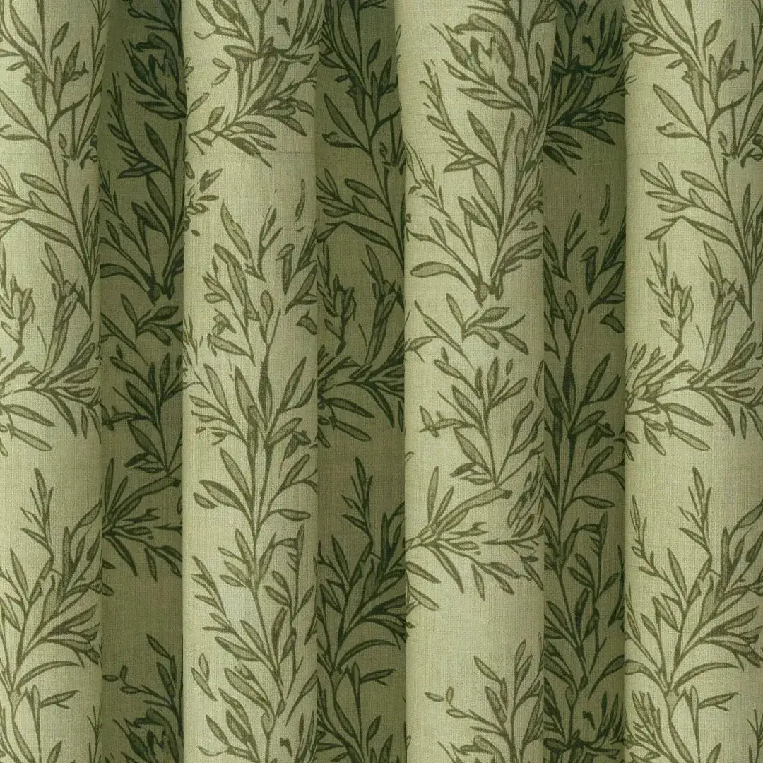 Sara Le Print Linen Drapery Pleated - Image 111