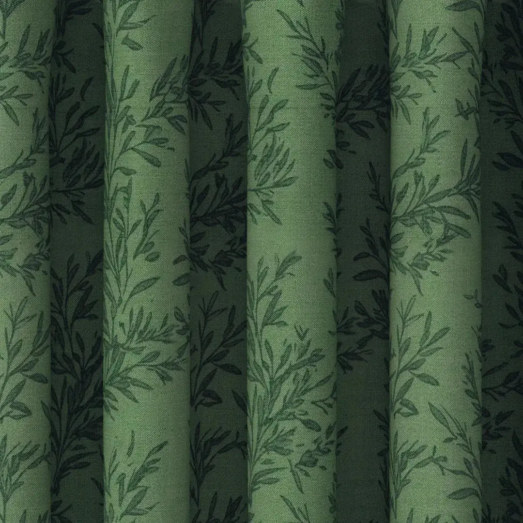 Sara Le Print Linen Drapery Pleated - Image 113