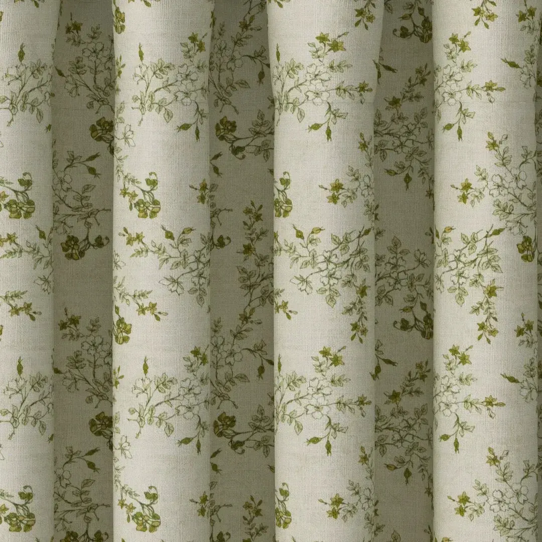 Sara Le Print Linen Drapery Pleated - Image 114
