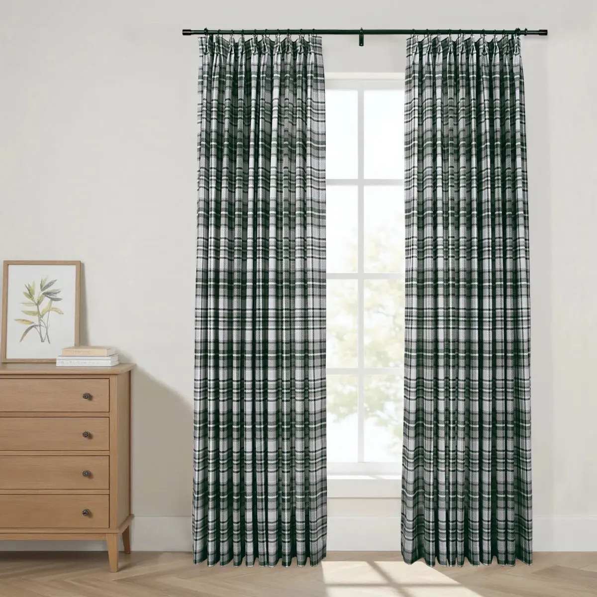 Sara Le Print Linen Drapery Pleated - Image 138
