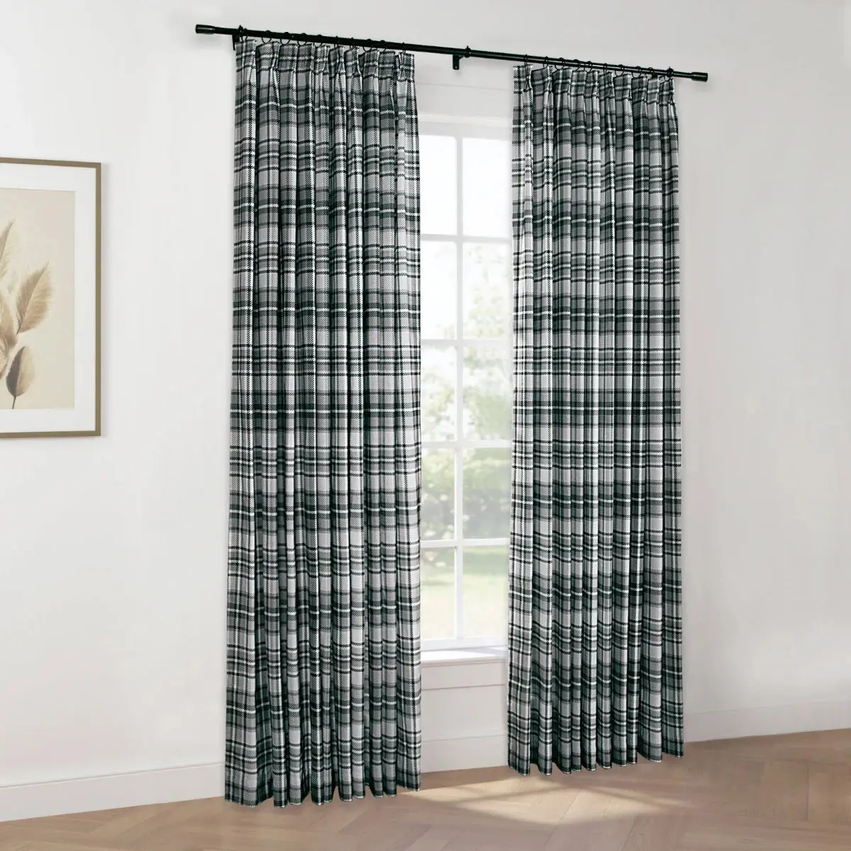 Sara Le Print Linen Drapery Pleated - Image 139