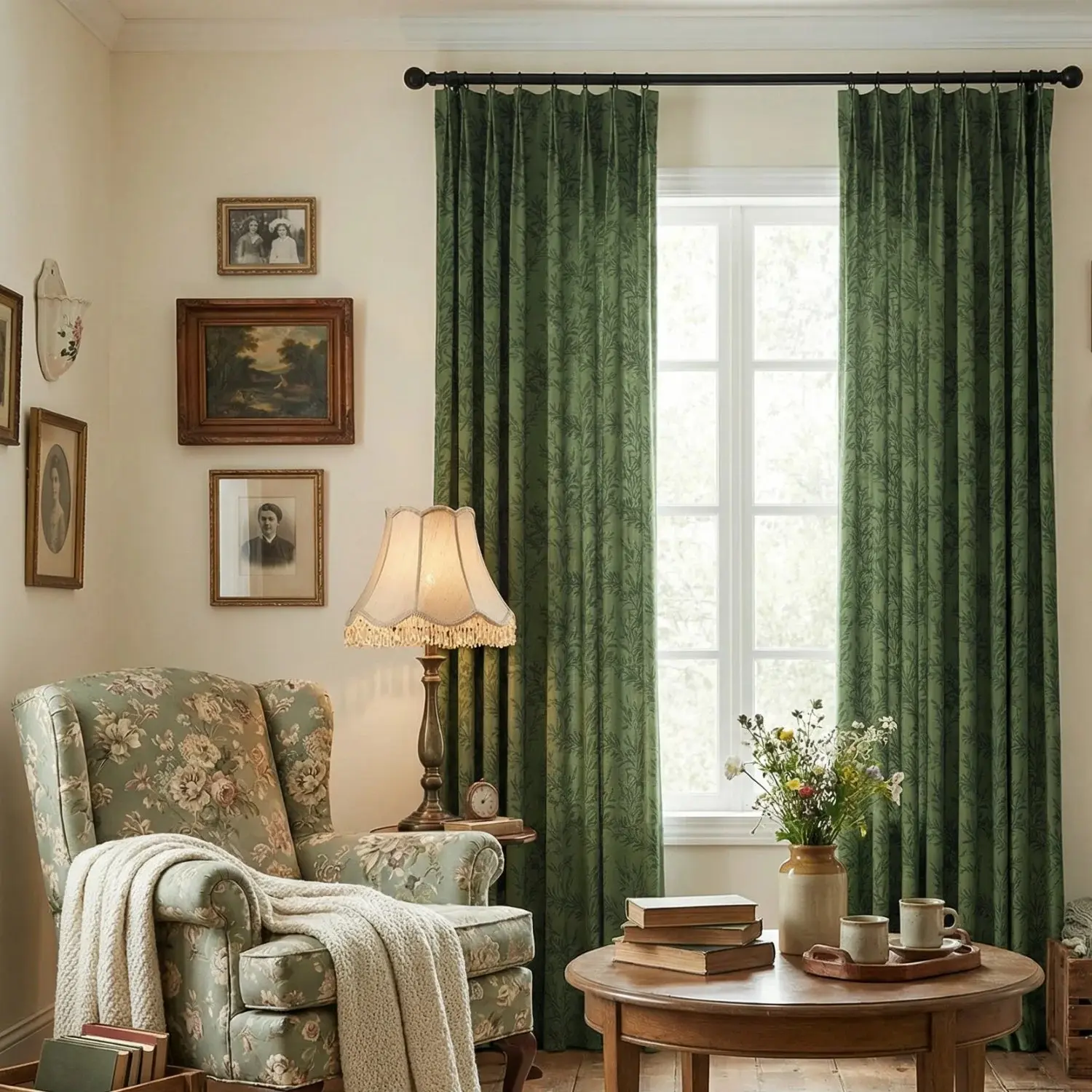 Sara Le Print Linen Drapery Pleated - Image 71