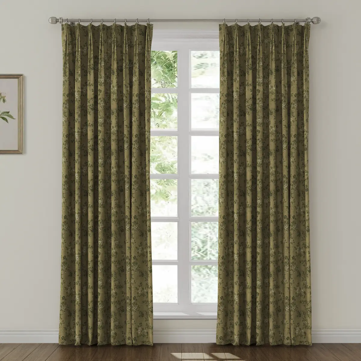Sara Le Print Linen Drapery Pleated - Image 75