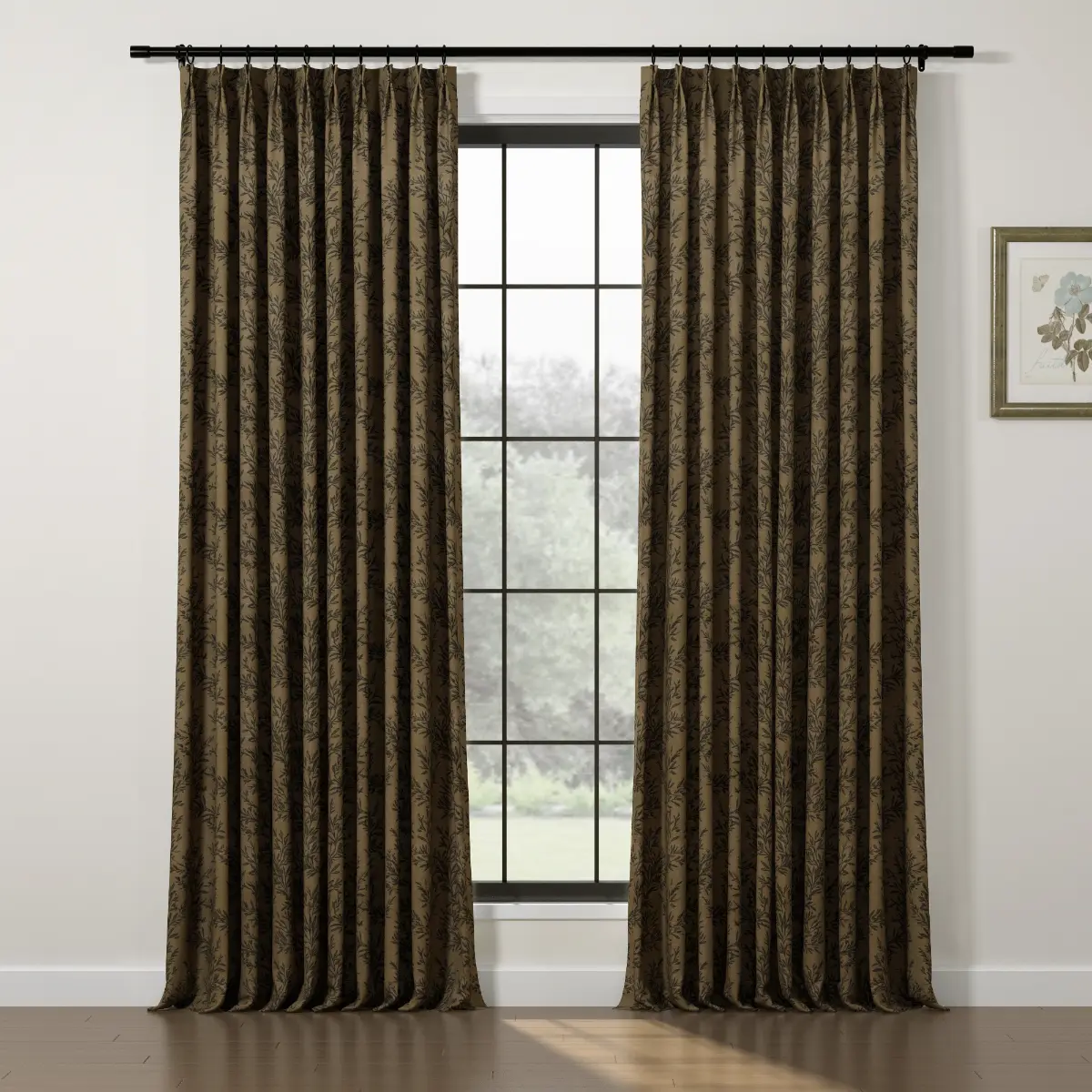 Sara Le Print Linen Drapery Pleated - Image 79