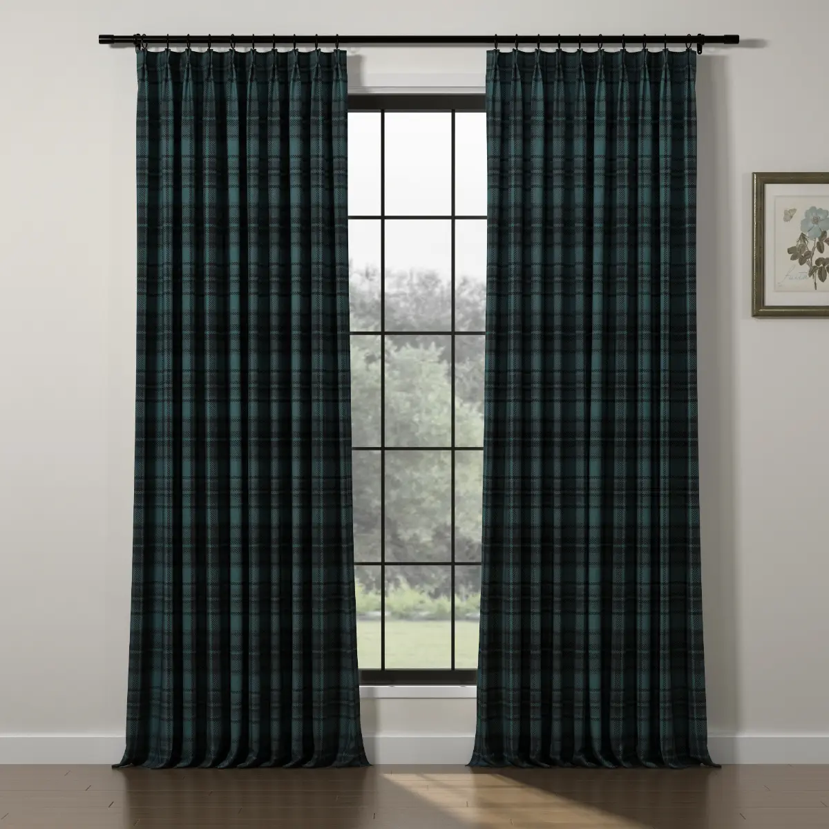 Sara Le Print Linen Drapery Pleated - Image 89
