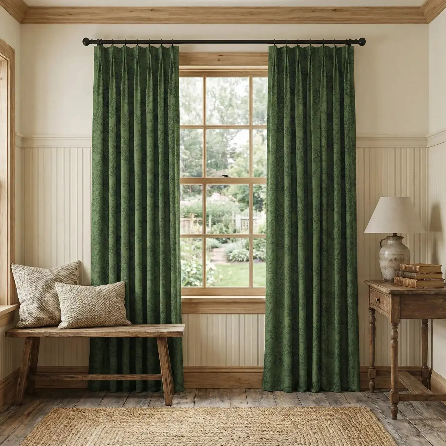 Sara Le Print Linen Drapery Pleated - Image 90