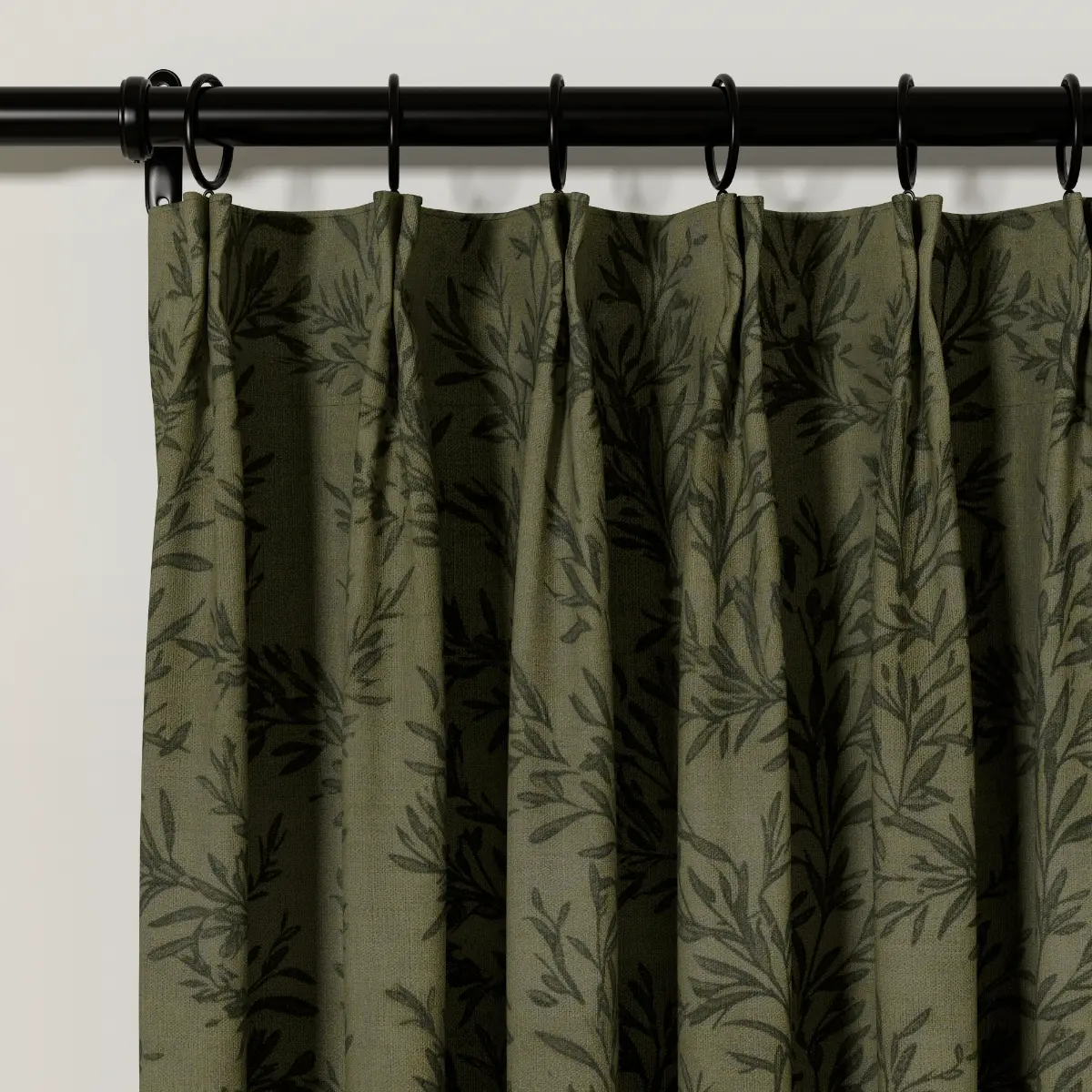 Sara Le Print Linen Drapery Pleated - Image 94