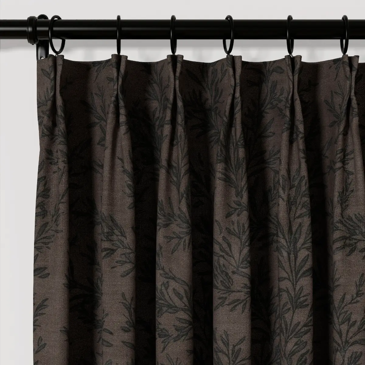 Sara Le Print Linen Drapery Pleated - Image 98