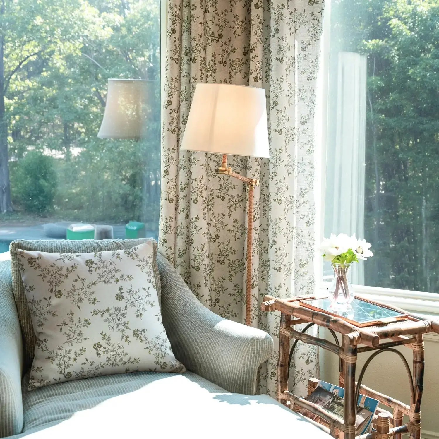 Sara Le Print Linen Pillow Cover - Image 51