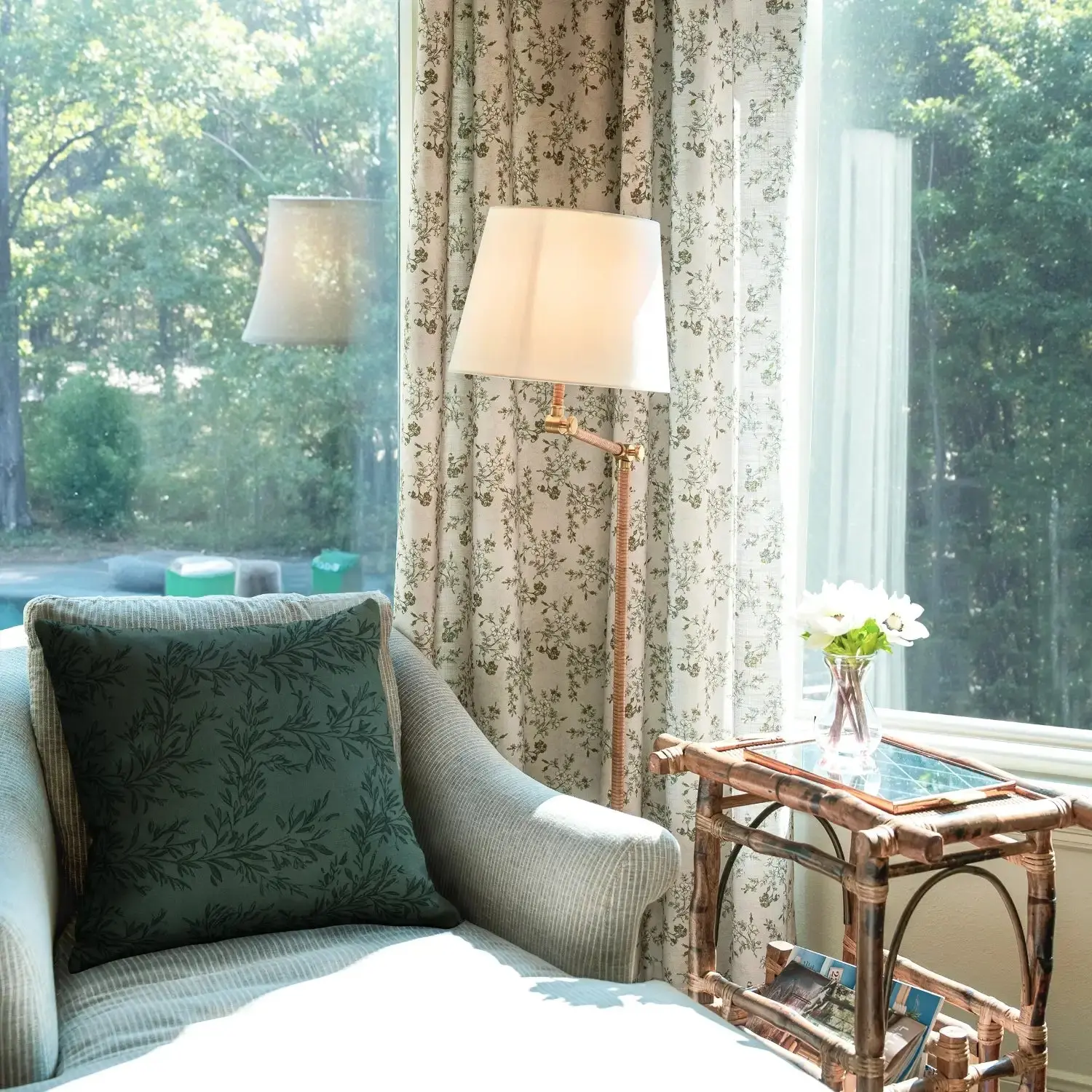 Sara Le Print Linen Pillow Cover - Image 57