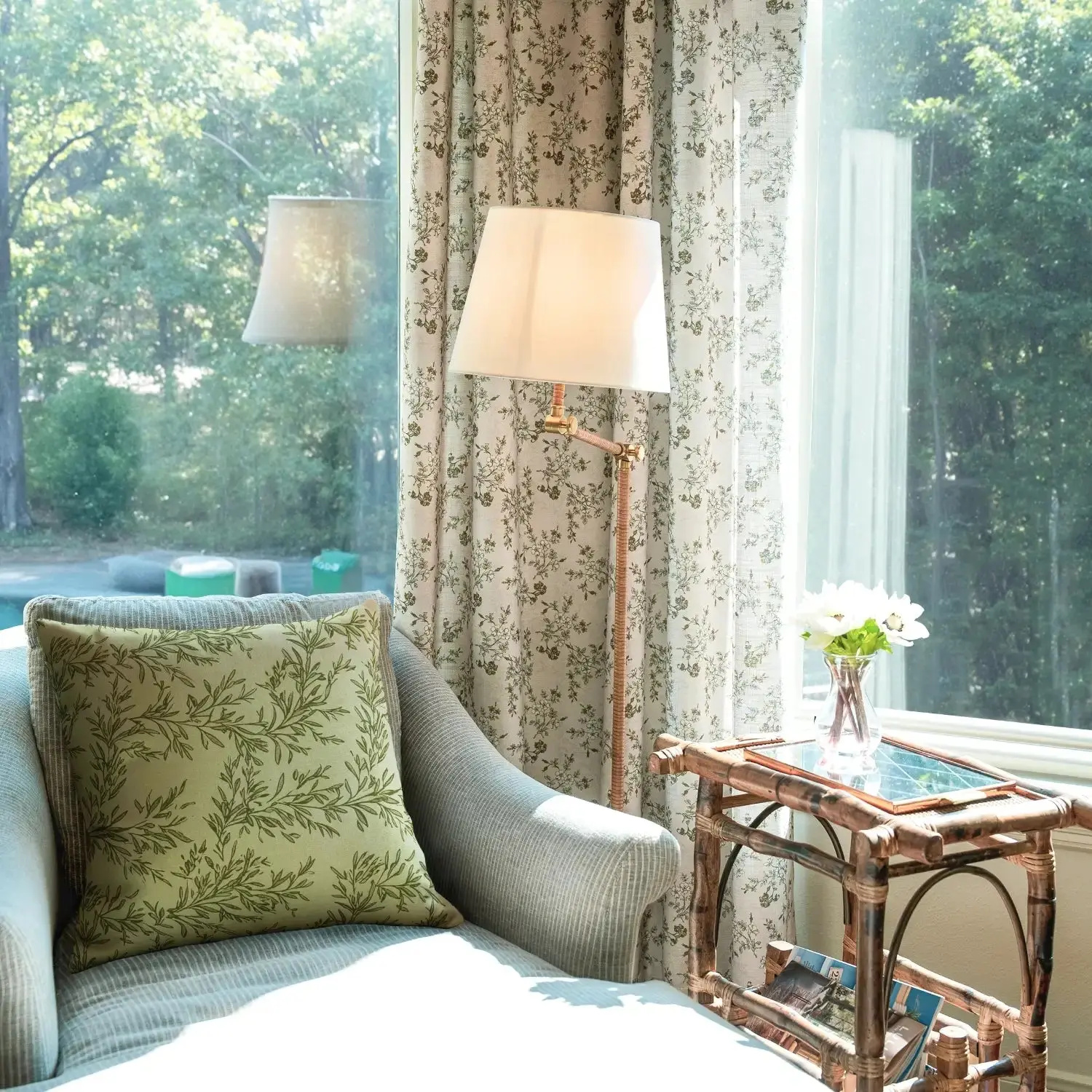 Sara Le Print Linen Pillow Cover - Image 61