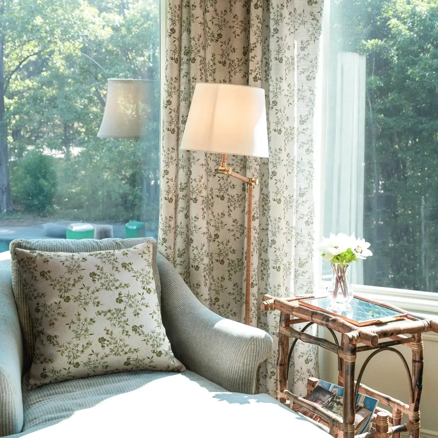 Sara Le Print Linen Pillow Cover - Image 66