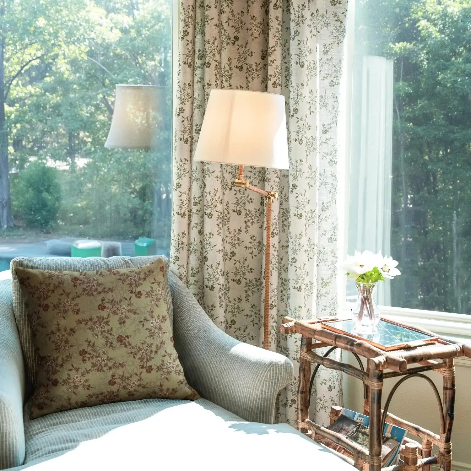 Sara Le Print Linen Pillow Cover - Image 68