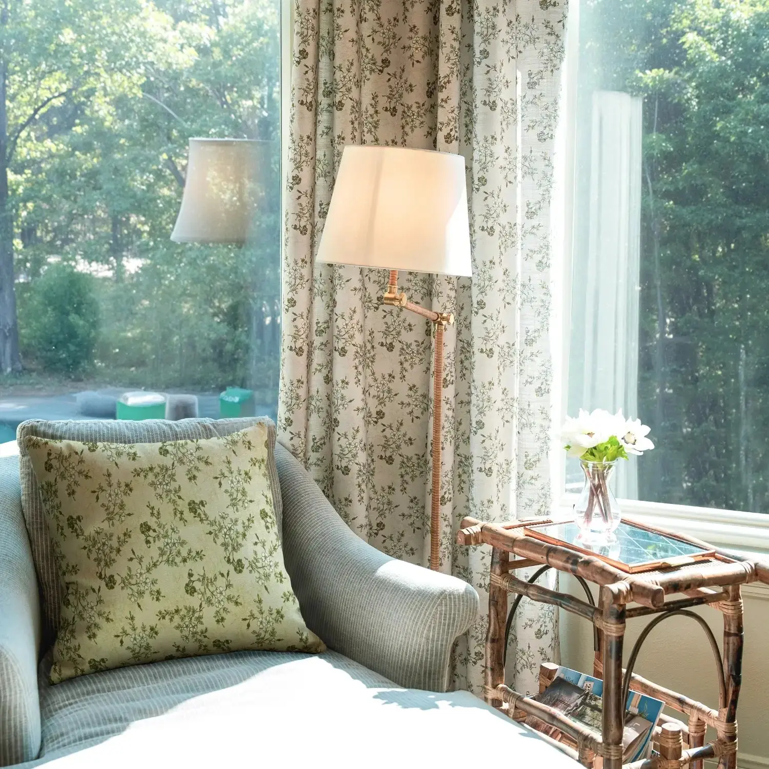 Sara Le Print Linen Pillow Cover - Image 71