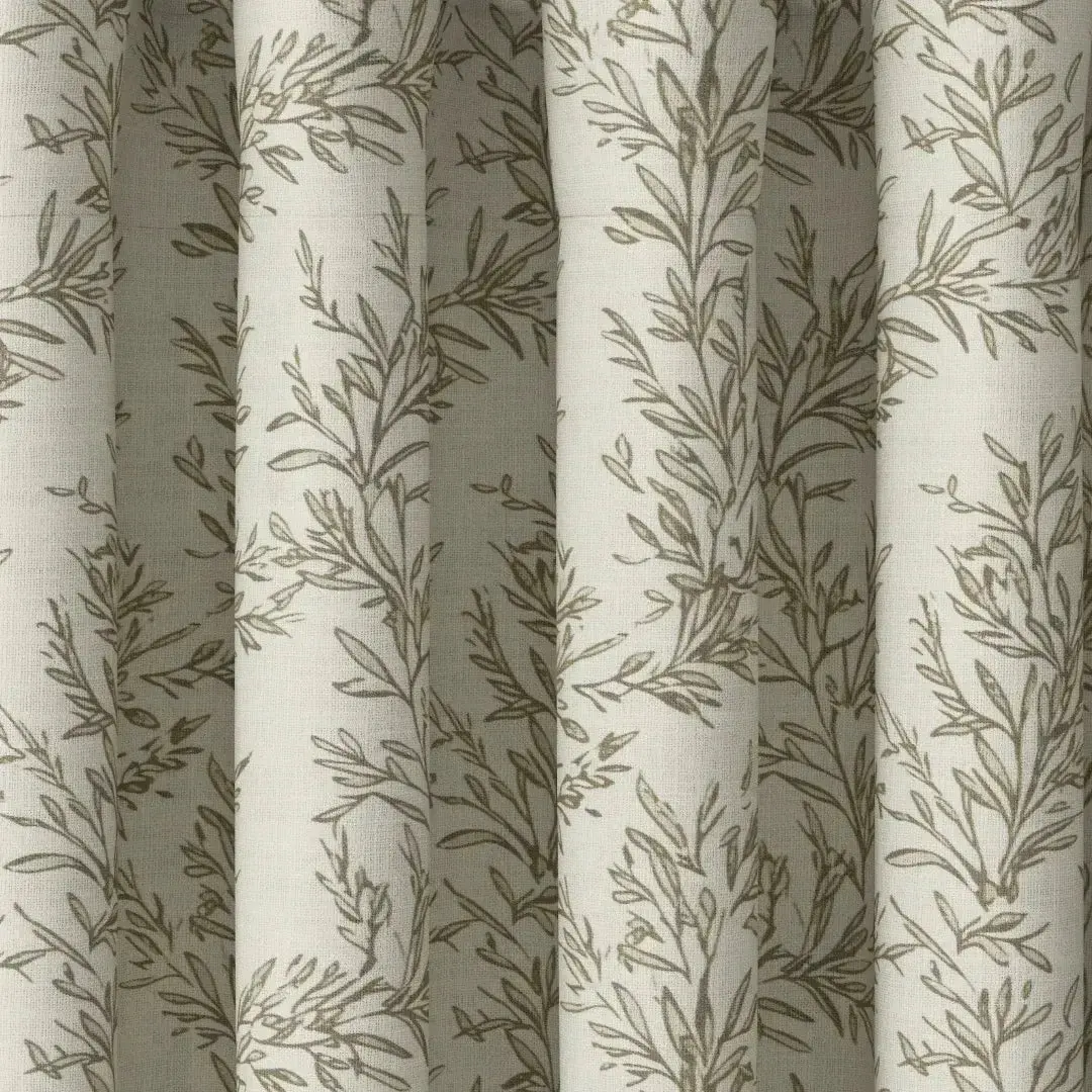Sara Le Print Linen Drapery Pleated - Image 117