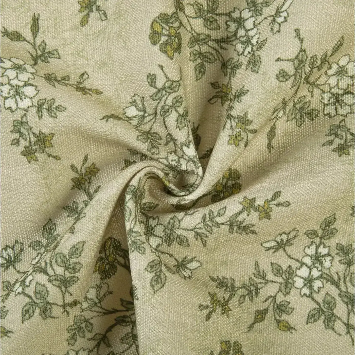 Sara Le Print Linen Pleated Cafe Curtains - Image 104