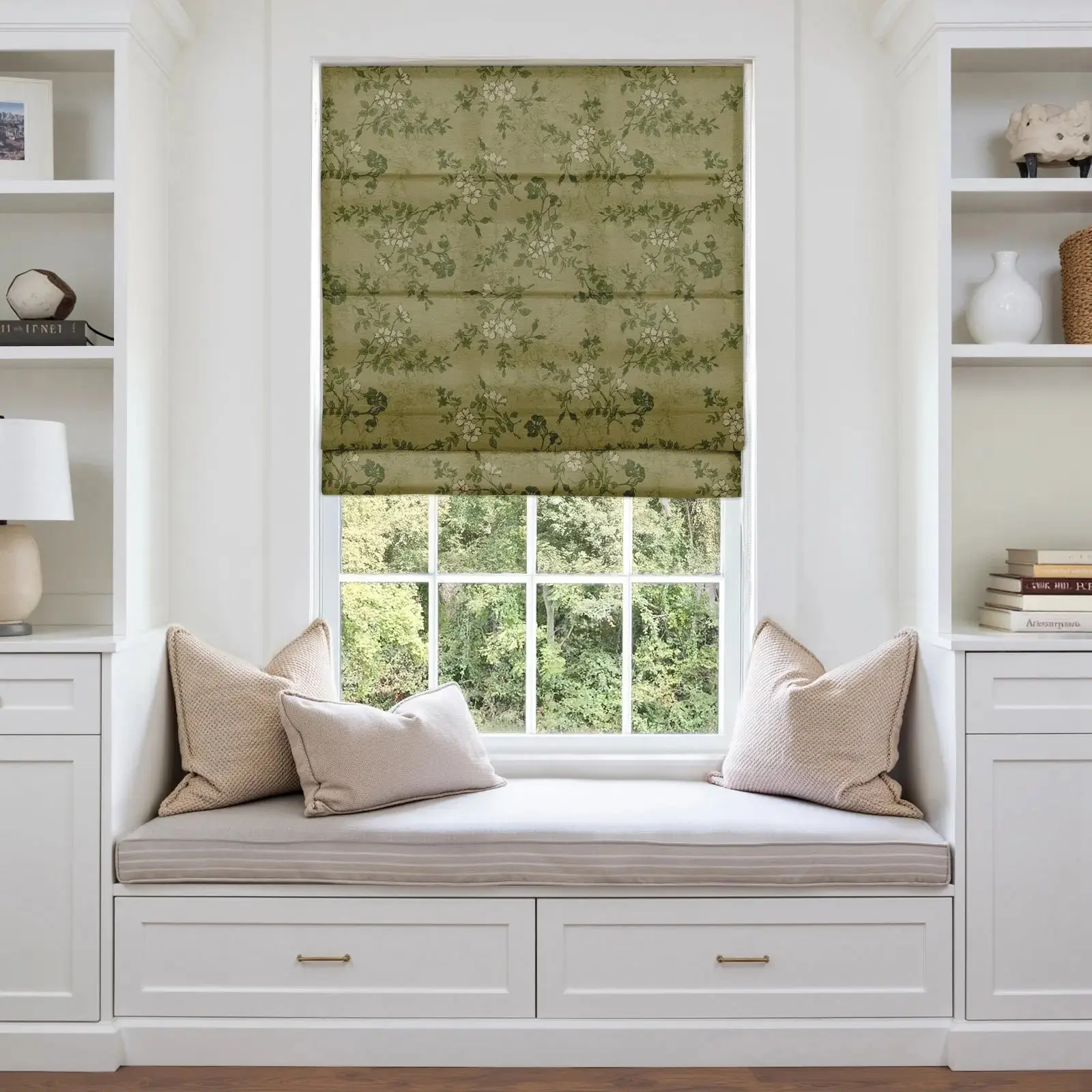 Sara Le Printed Roman Shade Cord Lift - Image 15