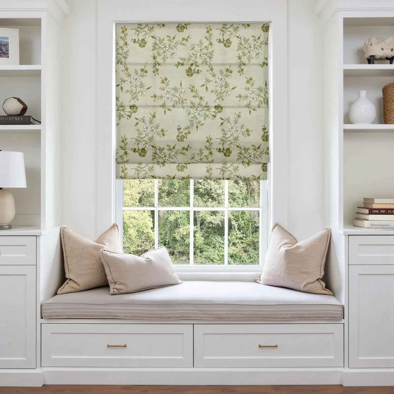 Sara Le Printed Roman Shade Cord Lift - Image 16