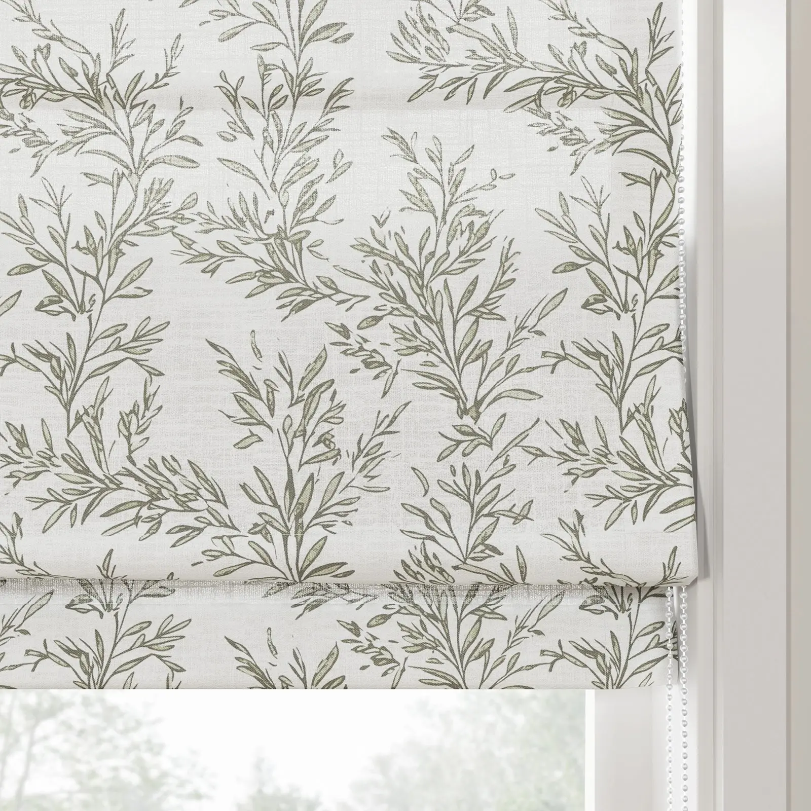 Sara Le Printed Roman Shade Cord Lift - Image 77