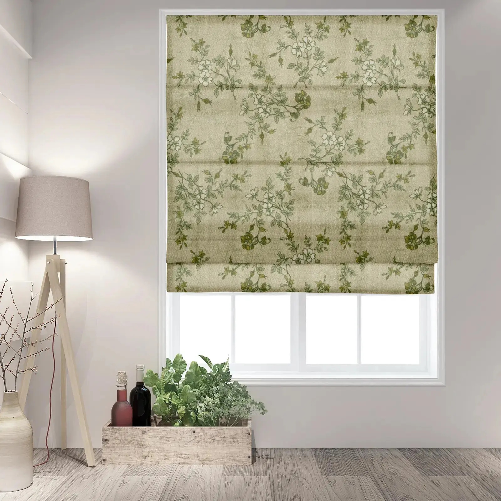 Sara Le Printed Roman Shade Cordless Plus Size - Image 23