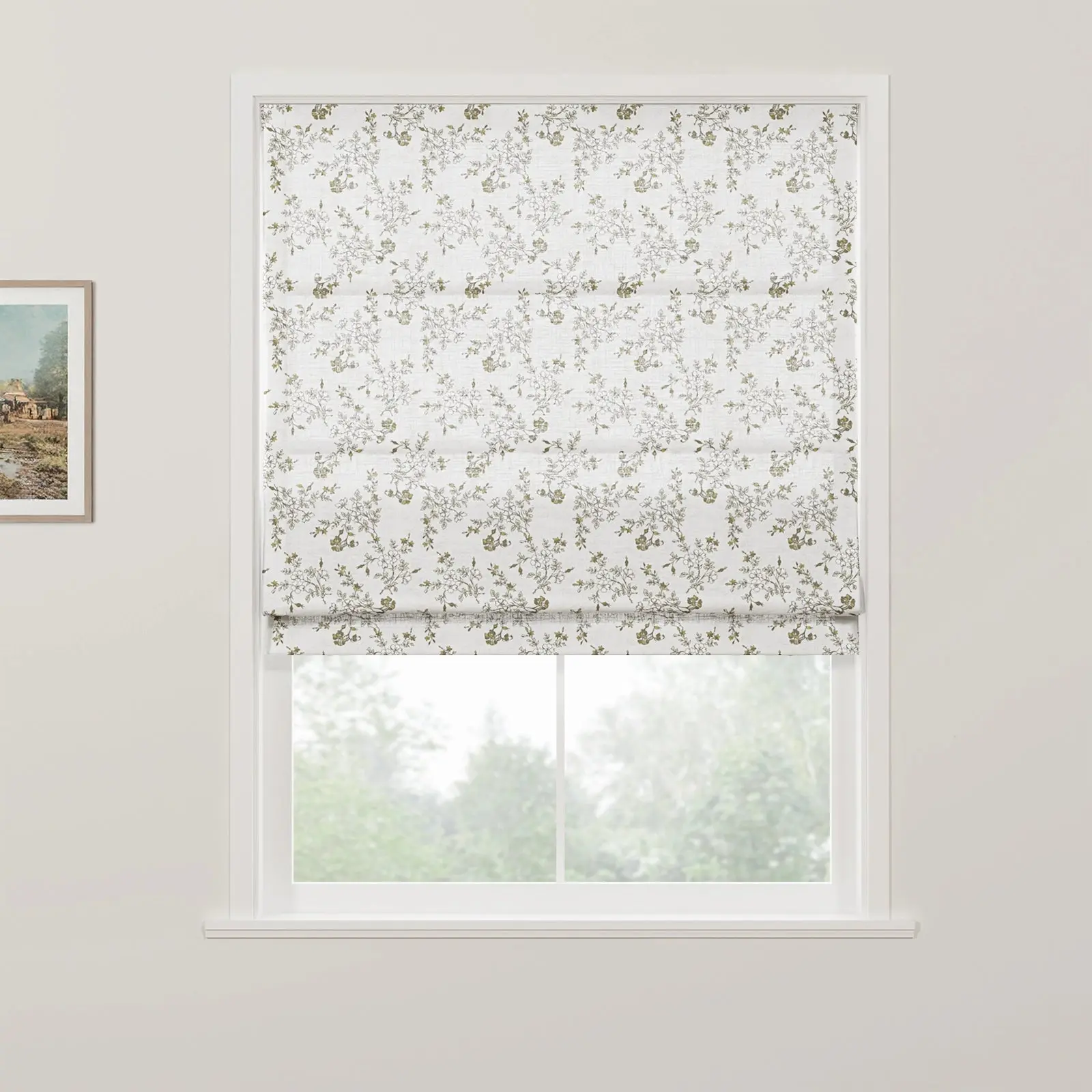 Sara Le Printed Roman Shade Cordless Plus Size - Image 30