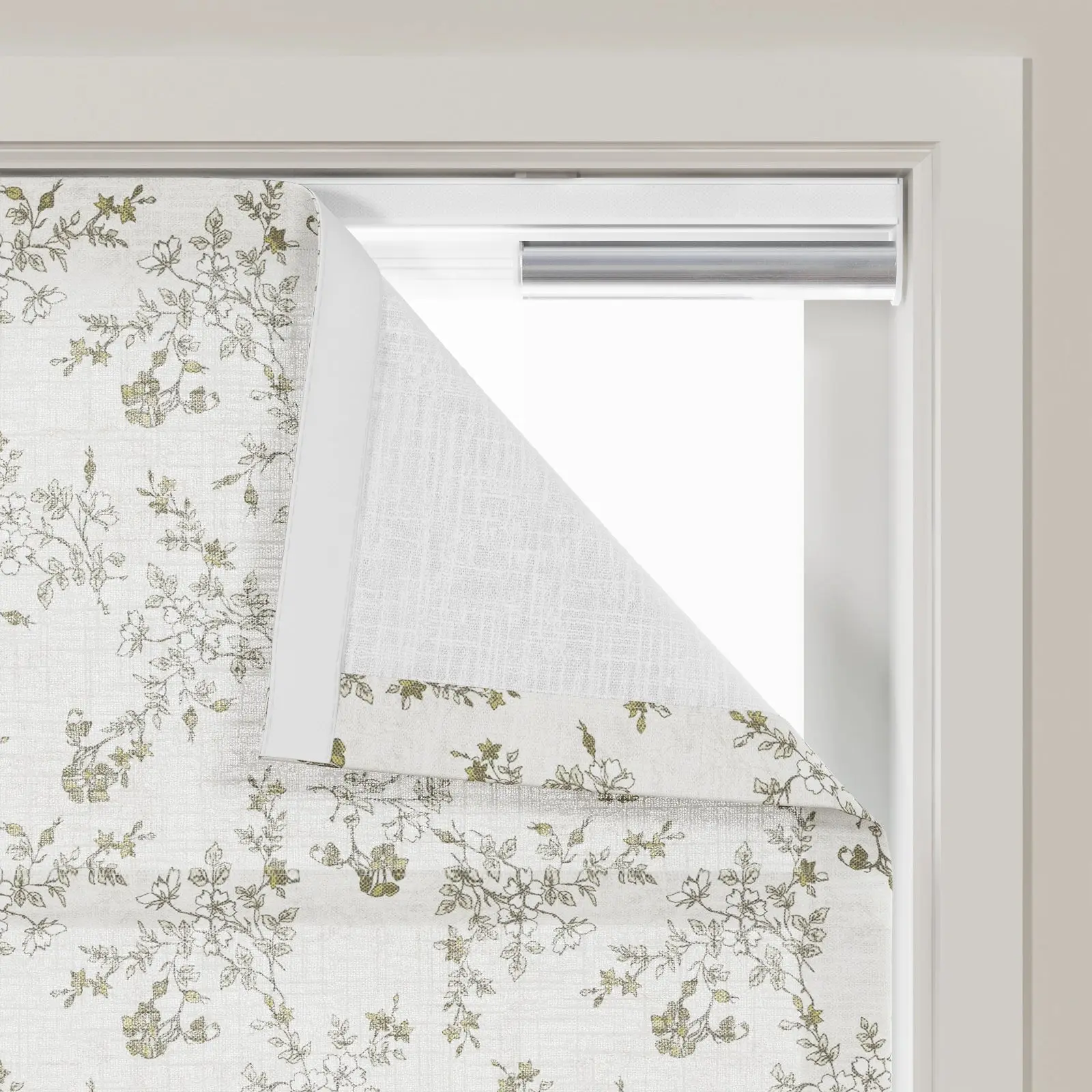 Sara Le Printed Roman Shade Cordless Plus Size - Image 31