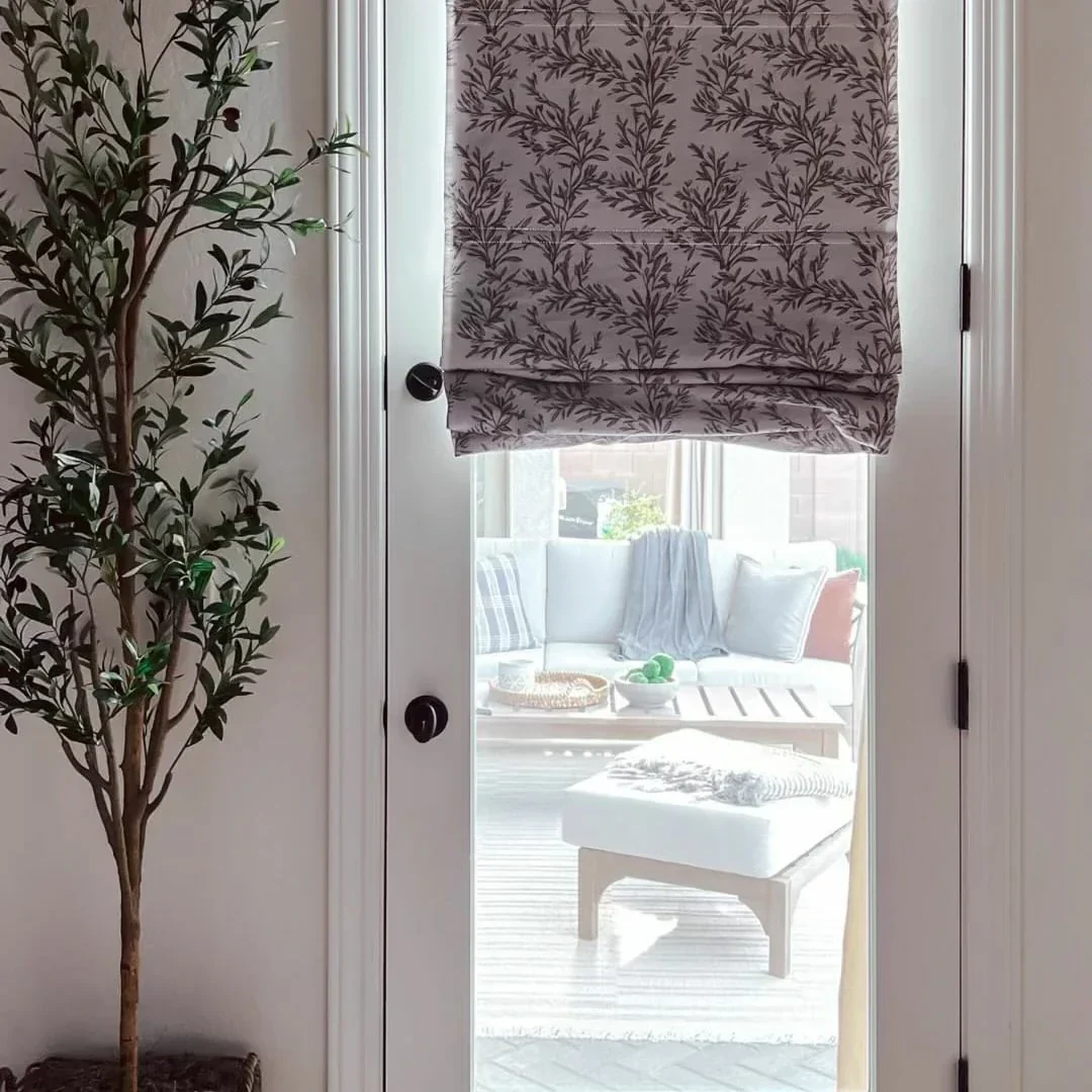 Sara Le Printed Roman Shade Cordless Plus Size - Image 7
