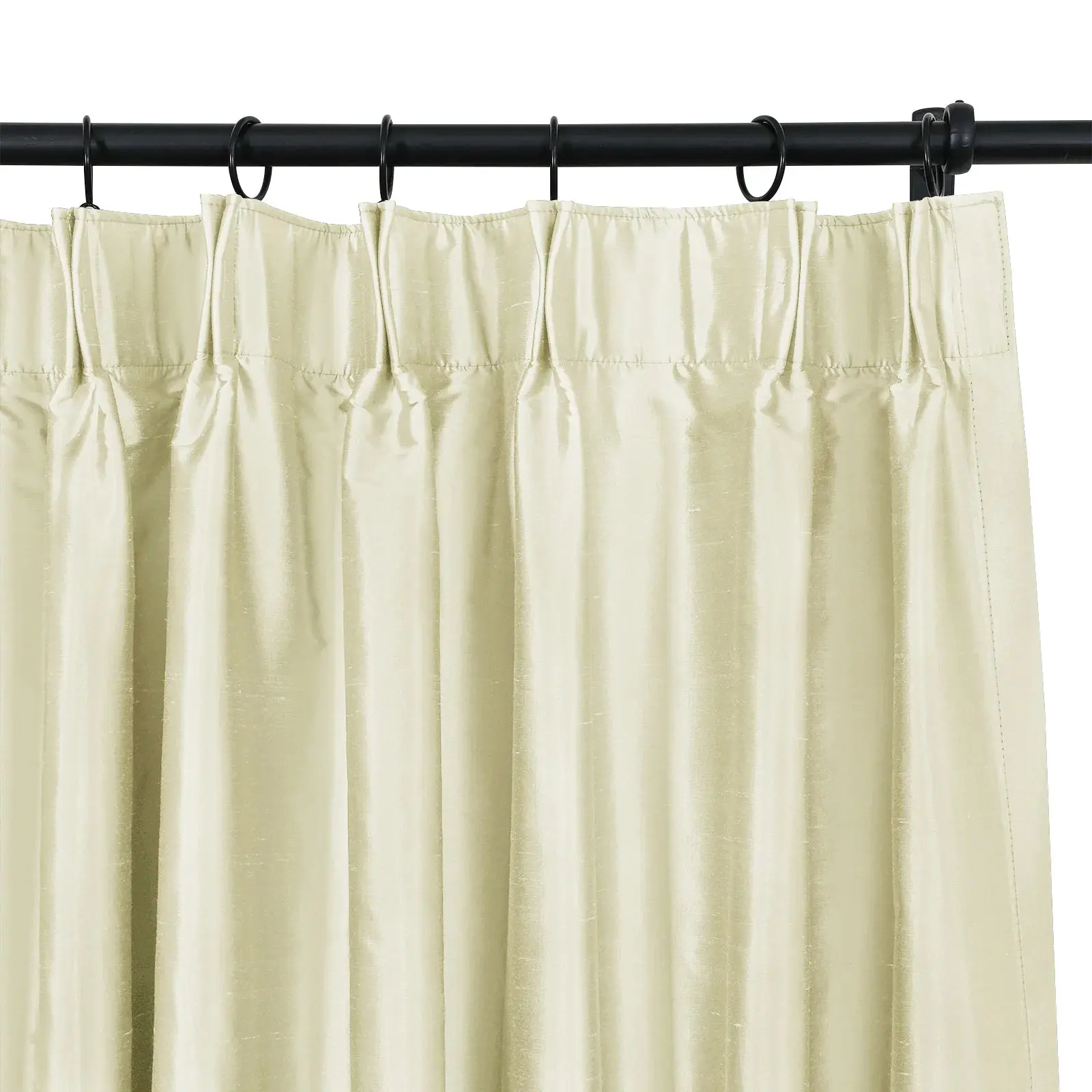 Selman Dupioni Silk Drapery Pleated - Image 13