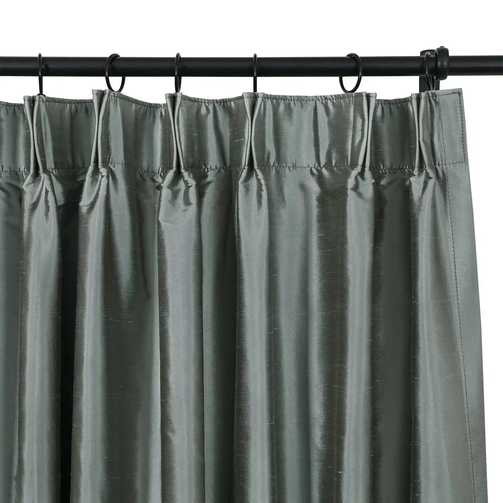 Selman Dupioni Silk Drapery Pleated - Image 73