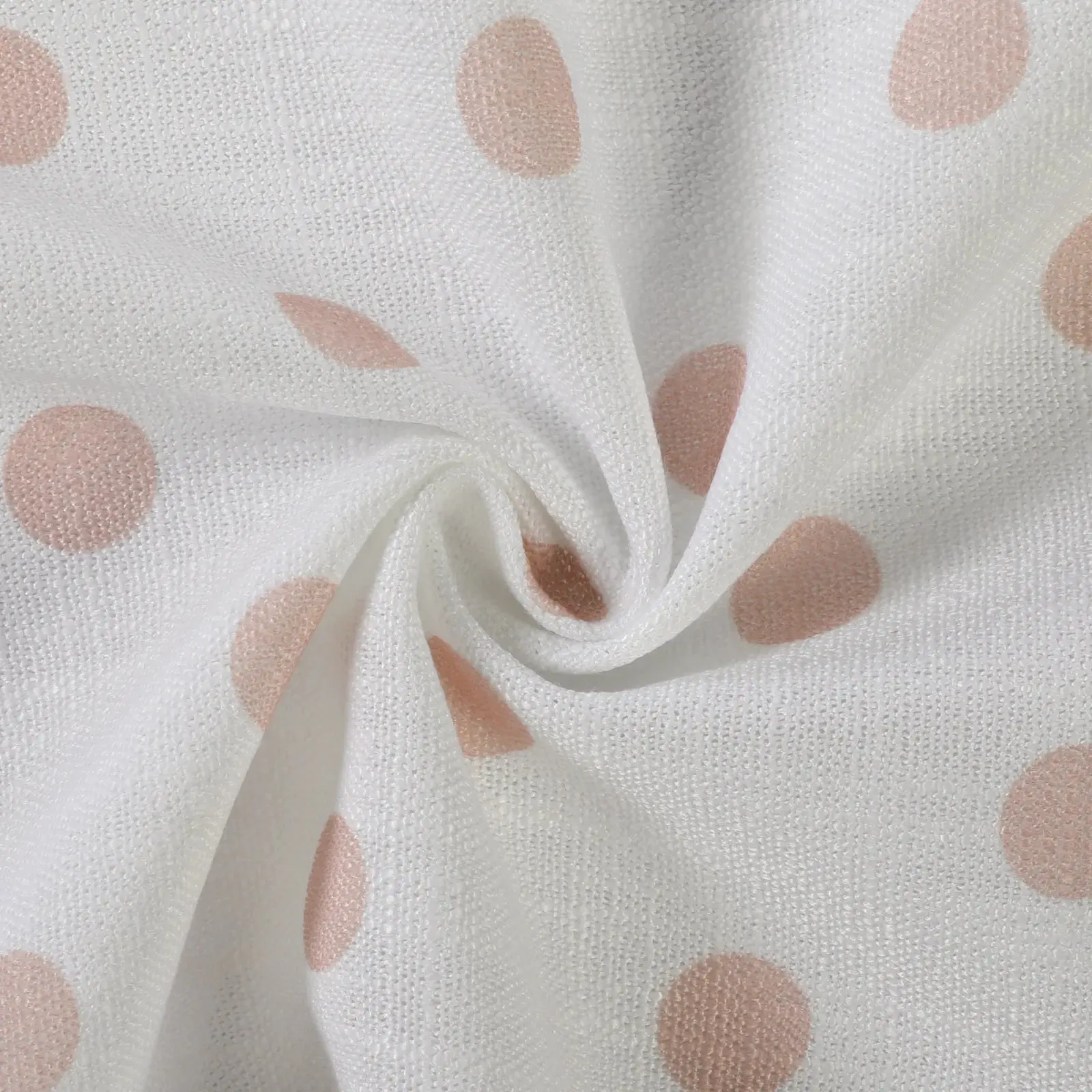 Stefana Silber Print Linen Blend Curtain Drapery Pleated - Image 119