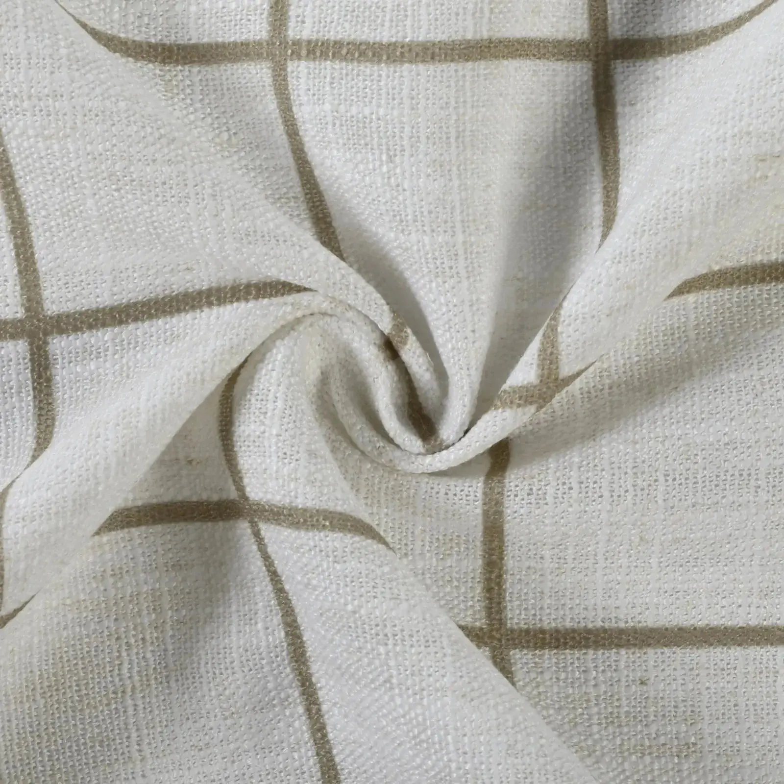 Stefana Silber Print Linen Blend Curtain Drapery Pleated - Image 125