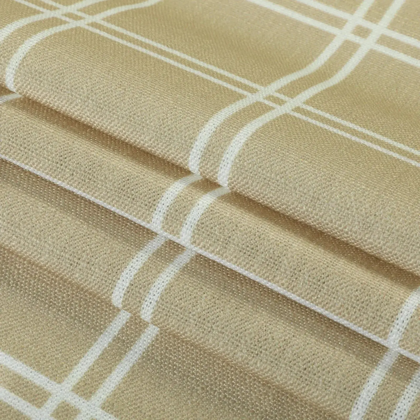 Stefana Silber Print Linen Blend Curtain Drapery Pleated - Image 85