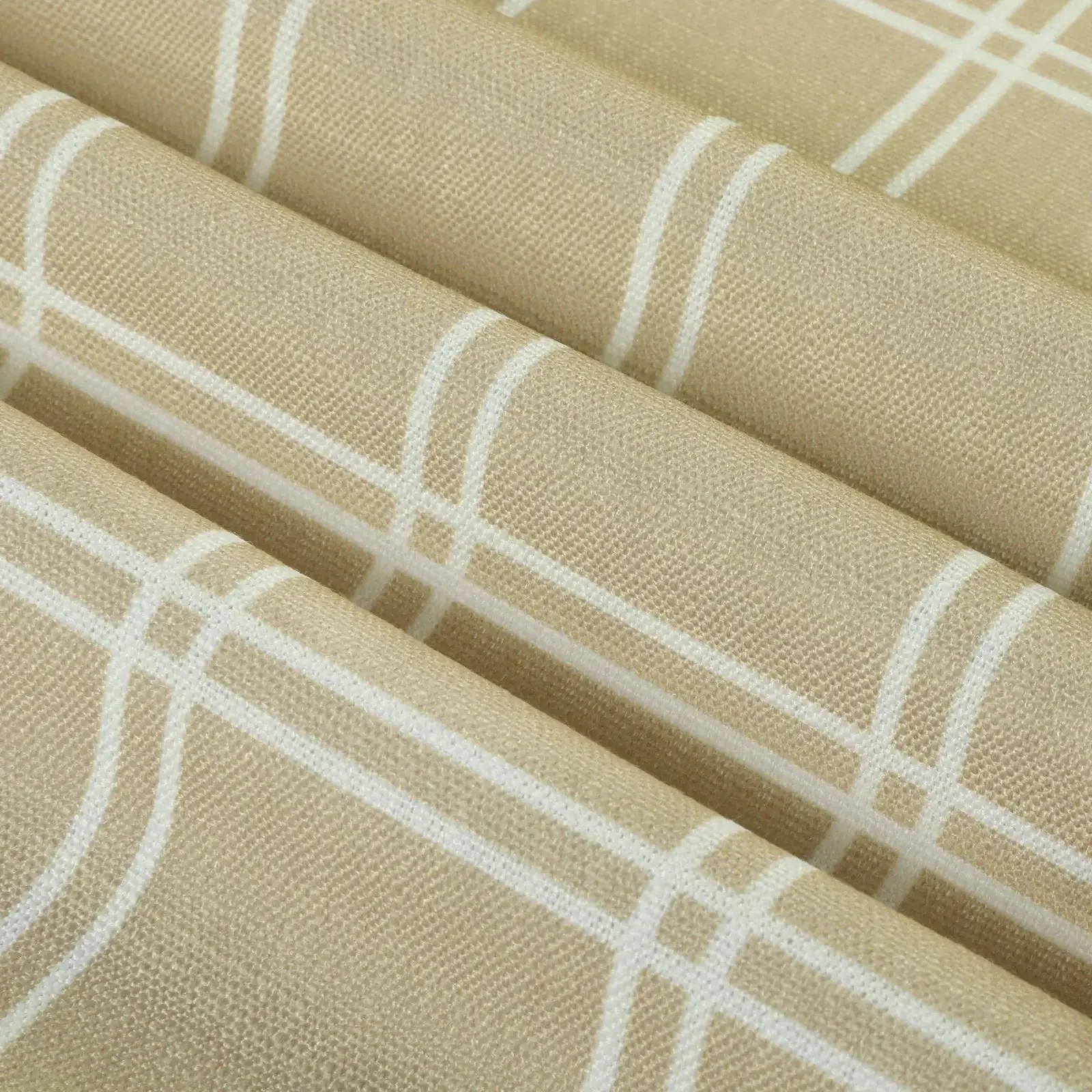 Stefana Silber Print Linen Blend Curtain Drapery Pleated - Image 84