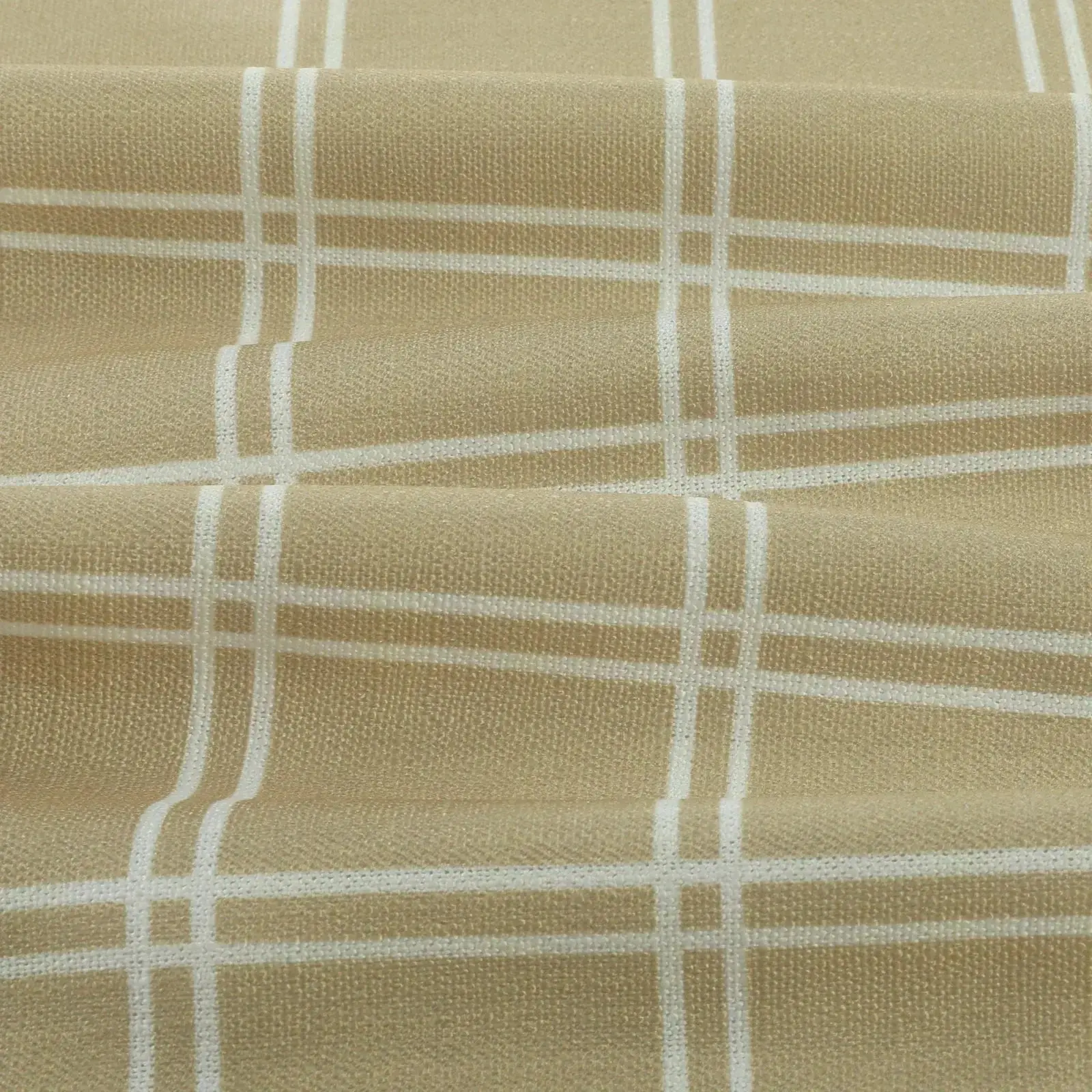 Stefana Silber Print Linen Blend Curtain Drapery Pleated - Image 86