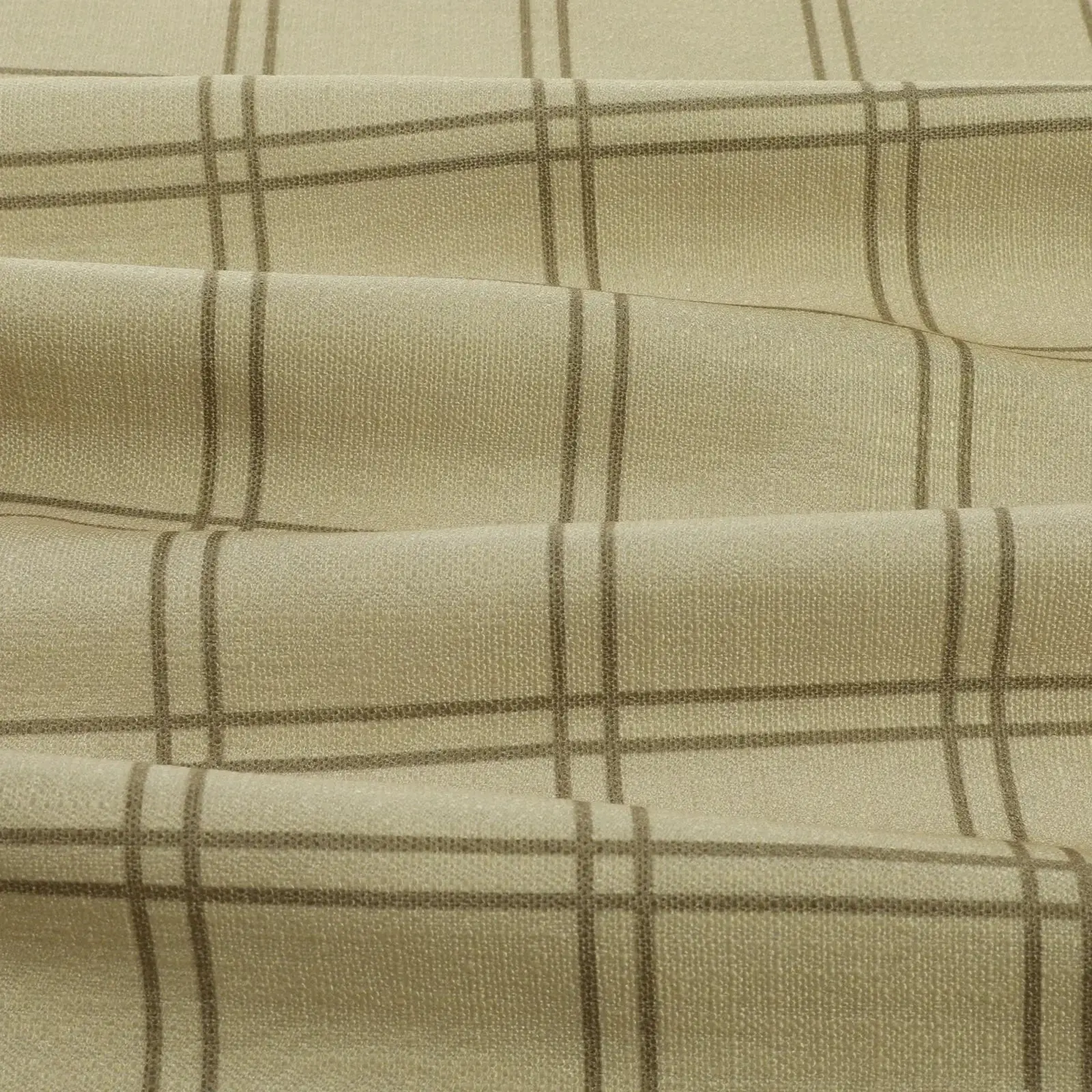 Stefana Silber Print Linen Blend Curtain Drapery Pleated - Image 90