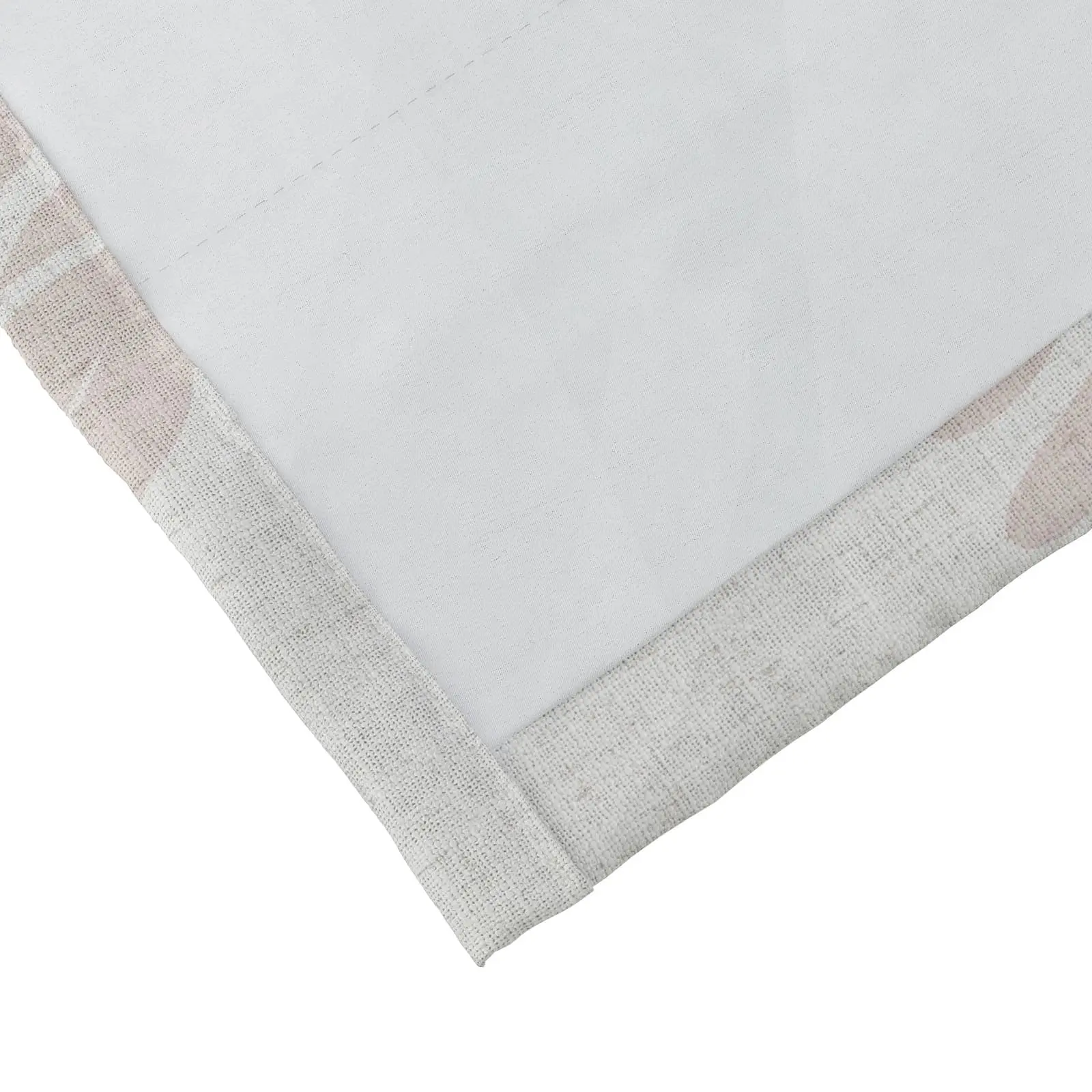 Stefana Silber Print Linen Curtain Drapery Grommet - Image 7