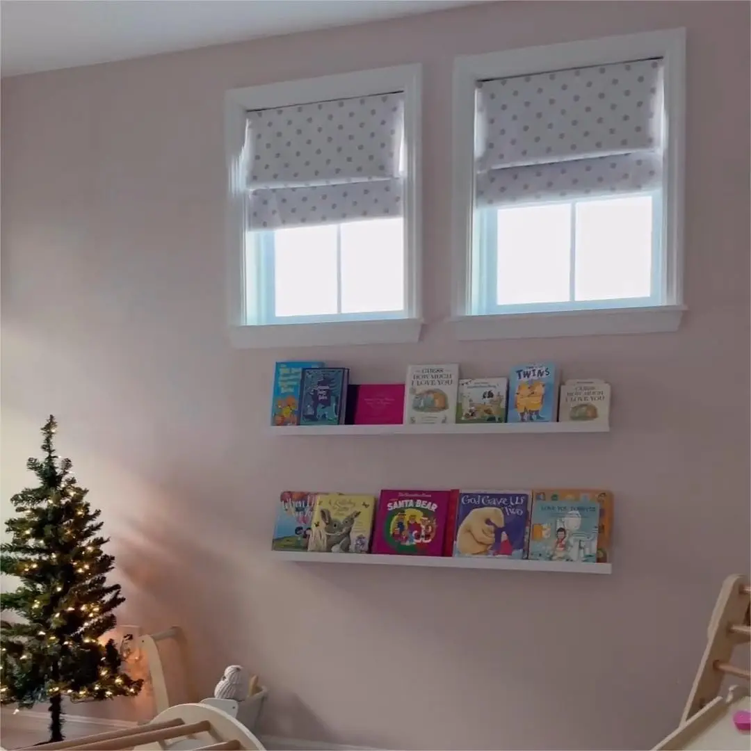 Stefana Silber Printed Cordless Roman Shade - Image 17
