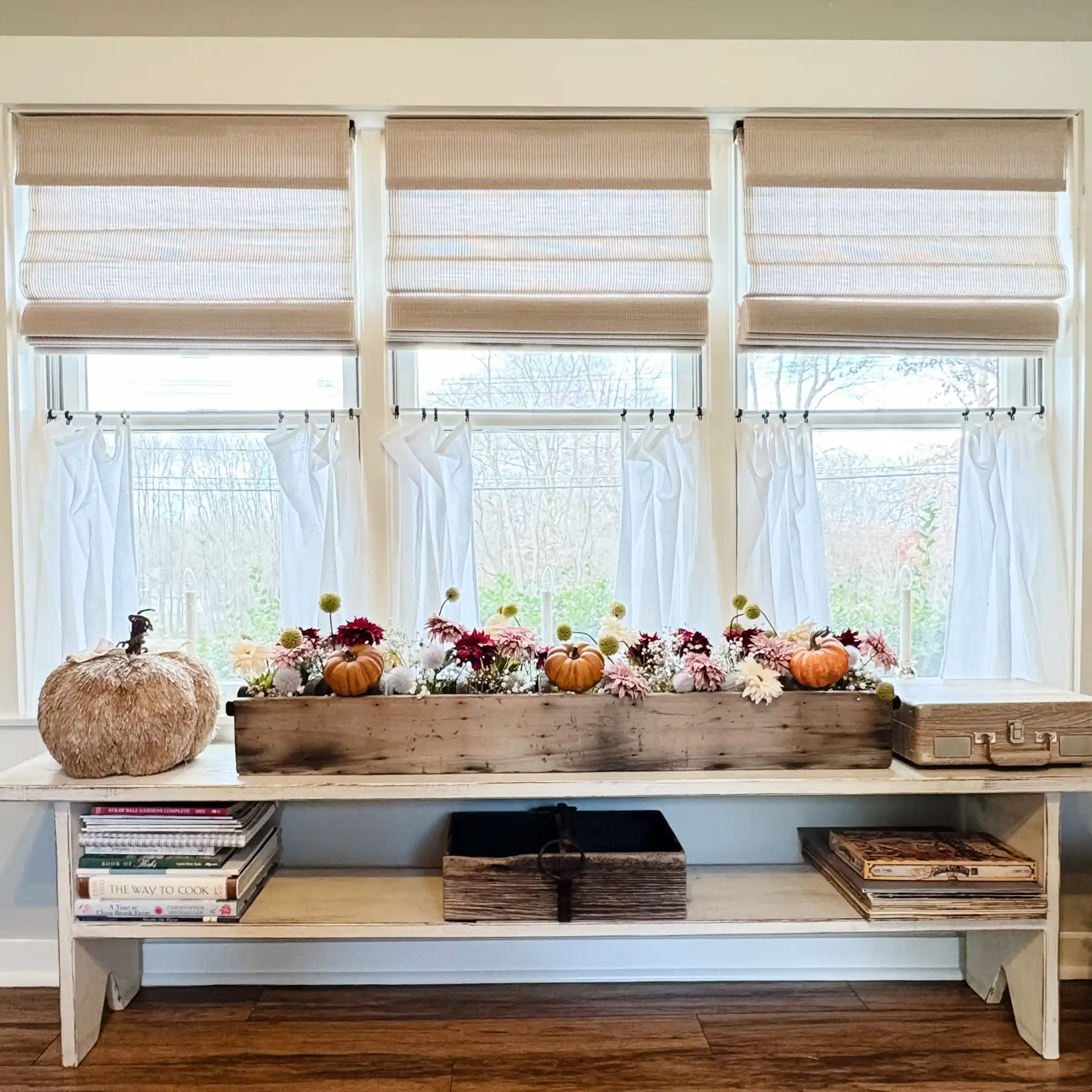 Sybil Bamboo Roman Shade Cordless - Image 29