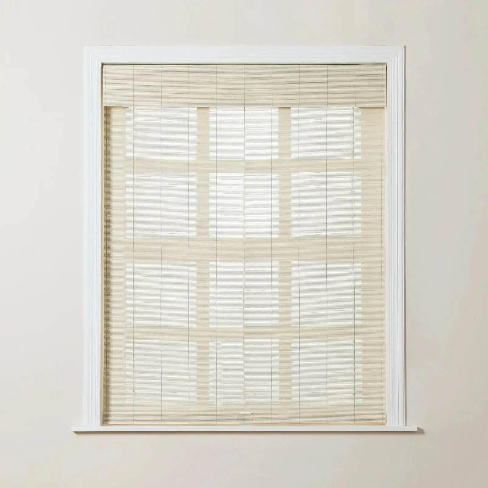 Sybil Bamboo Roman Shade Cordless - Image 3