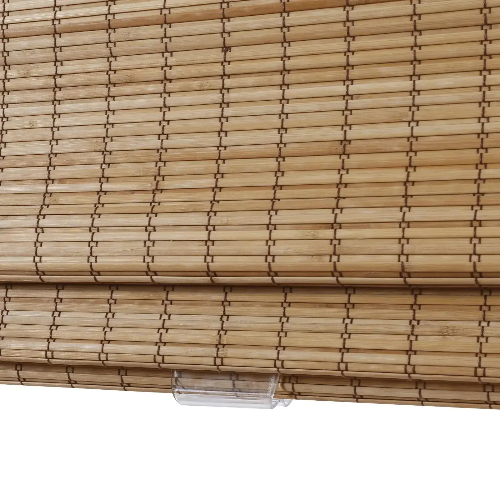 Sybil Bamboo Roman Shade - Flax - Image 9