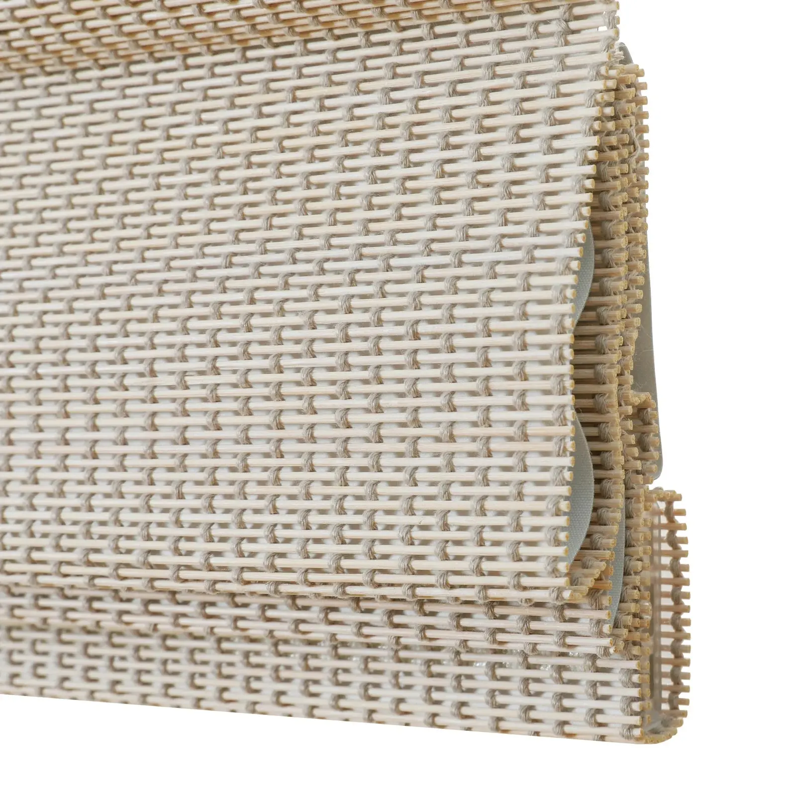Sybil Bamboo Roman Shade - Wall White - Image 13