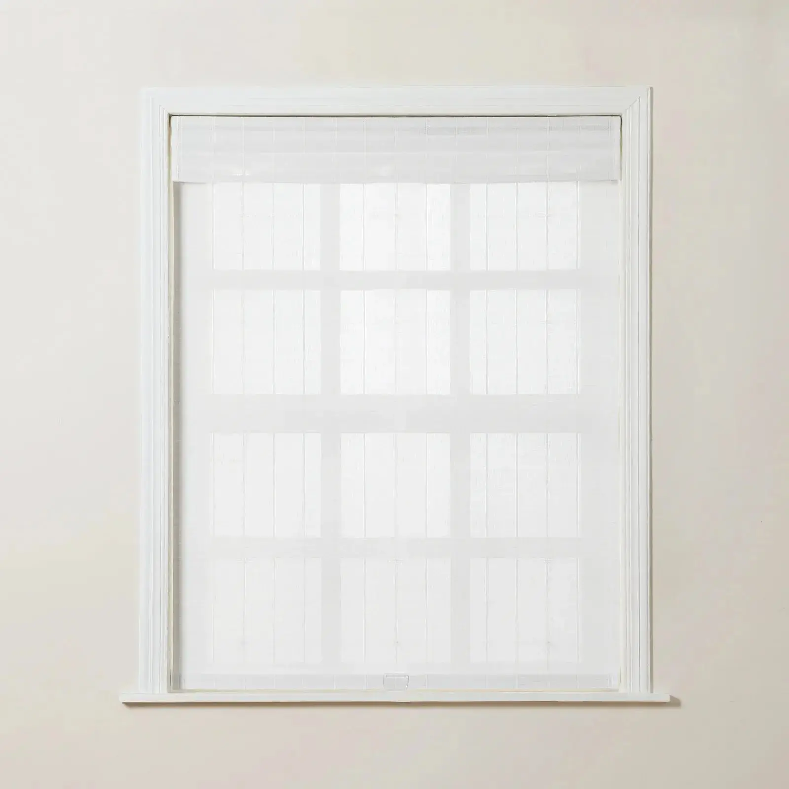 Sybil Bamboo Roman Shade - White - Image 12