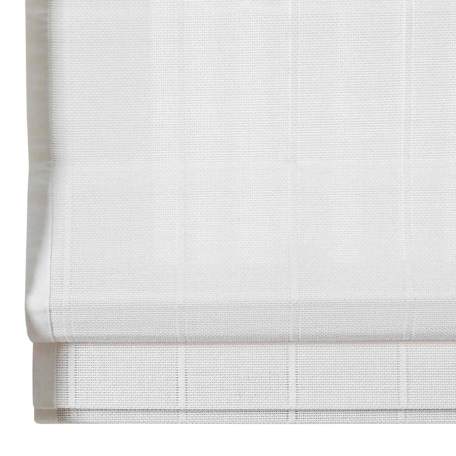 Sybil Bamboo Roman Shade - White - Image 8