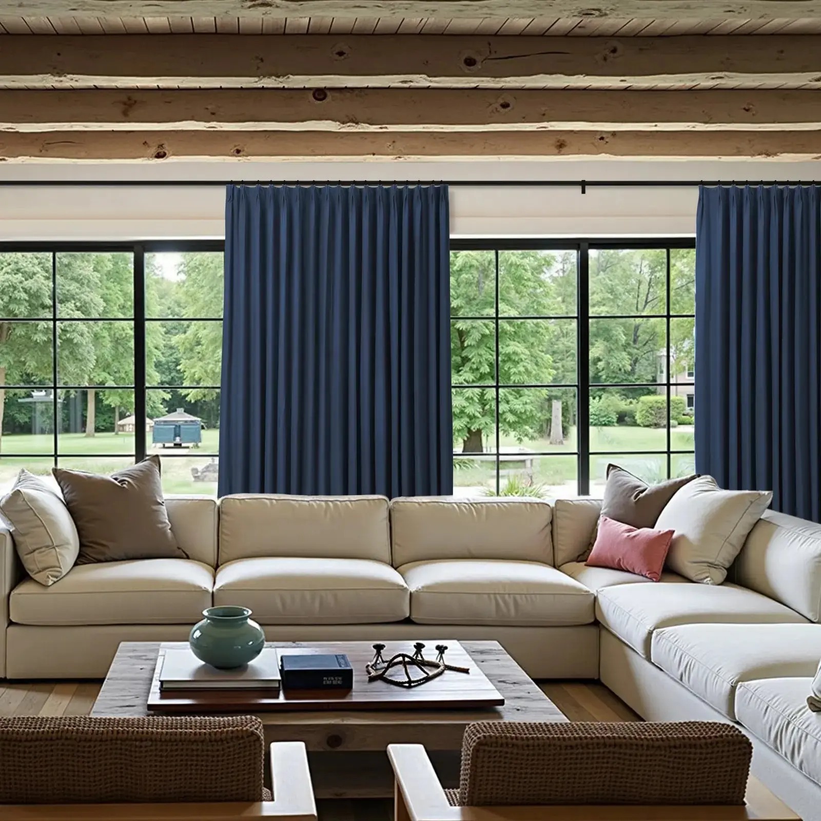 Tavis Premium Velvet Curtain Pleated - Image 13