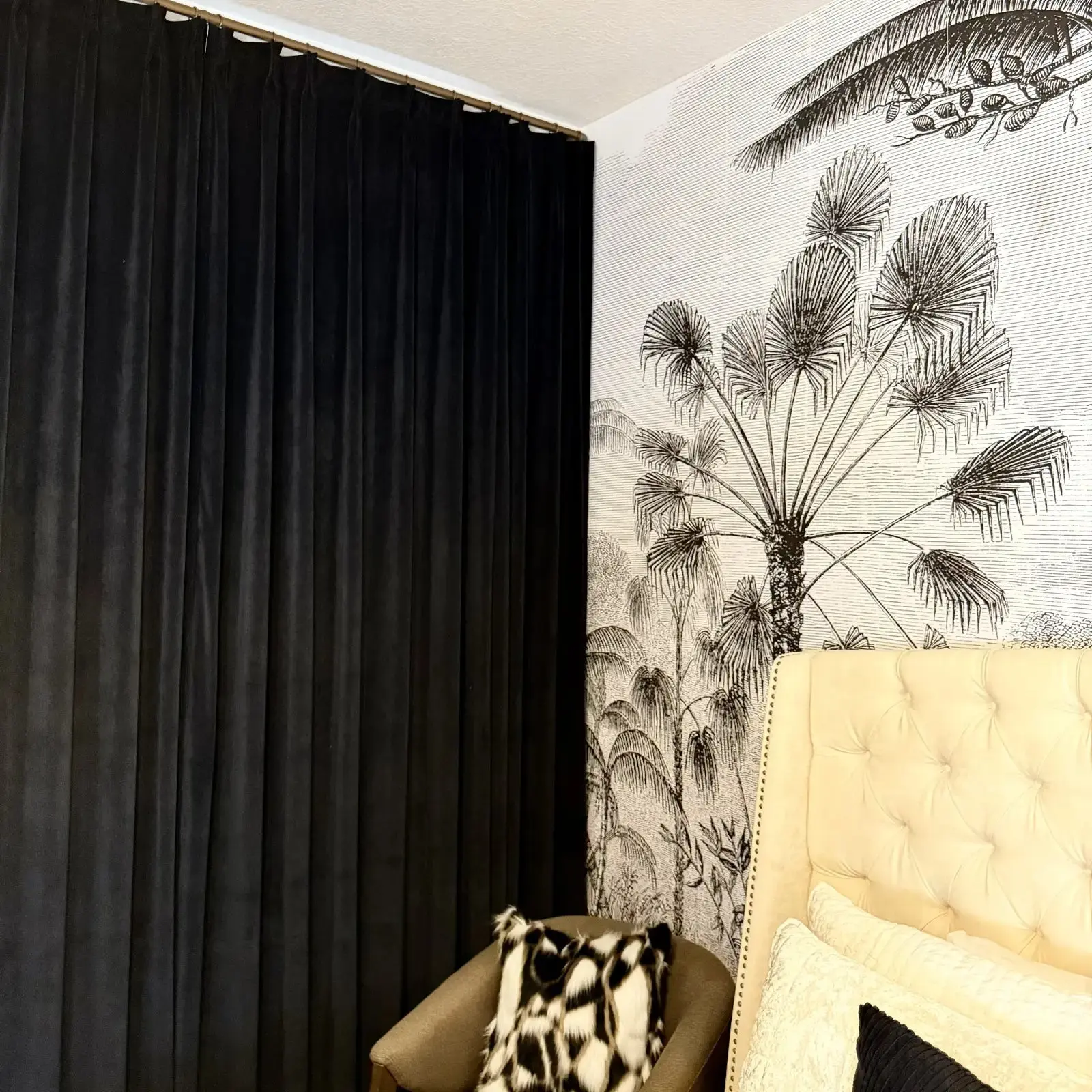 Tavis Premium Velvet Curtain Pleated - Image 20