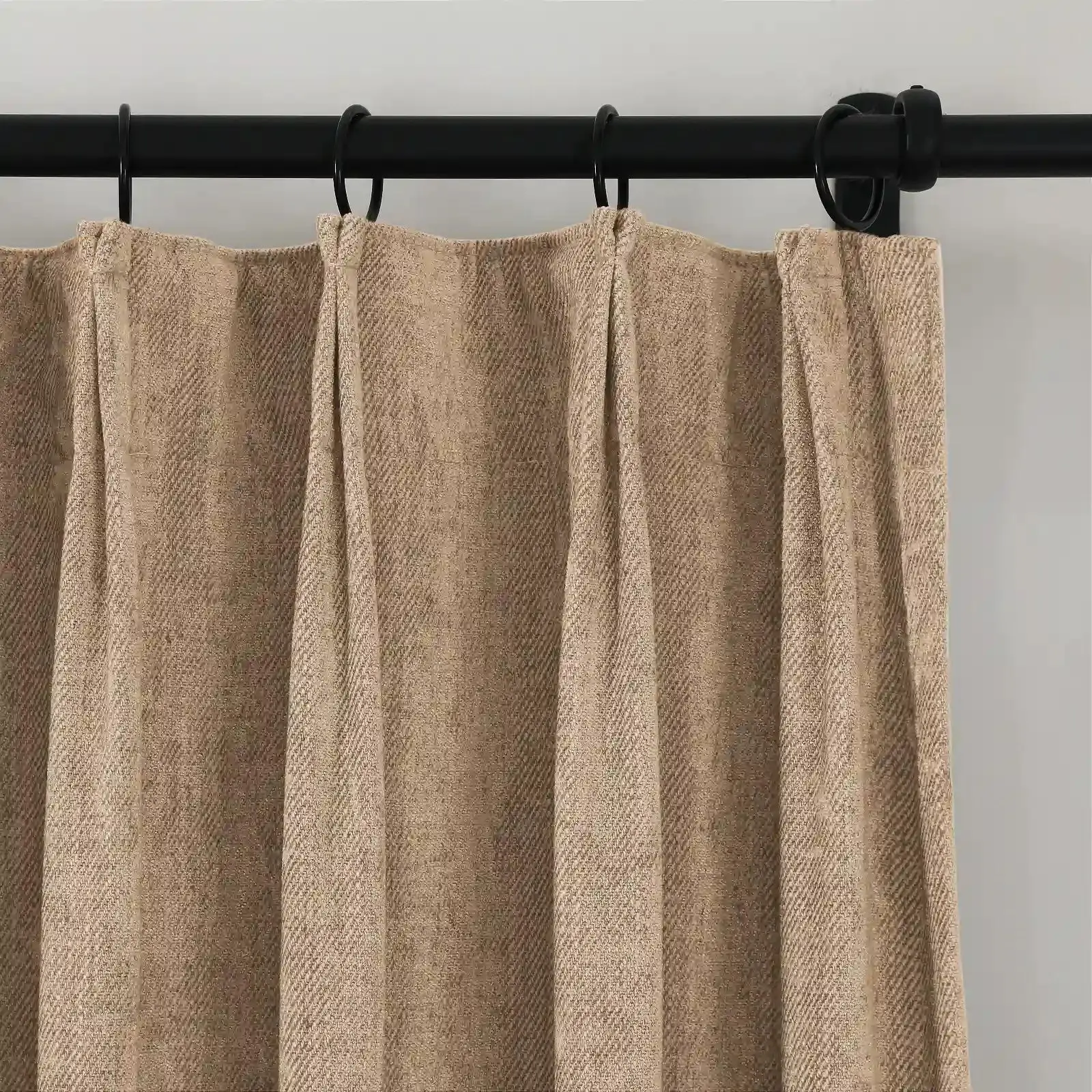 Tino Heavyweight Chenille Drapery Pleated - Image 40