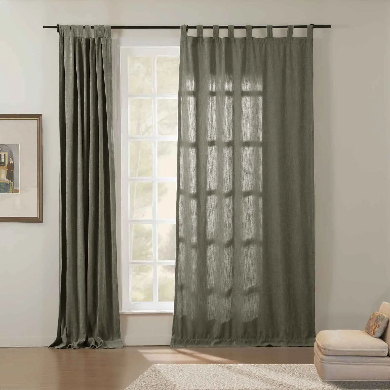 Tino Heavyweight Chenille Drapery Soft Top - Image 19