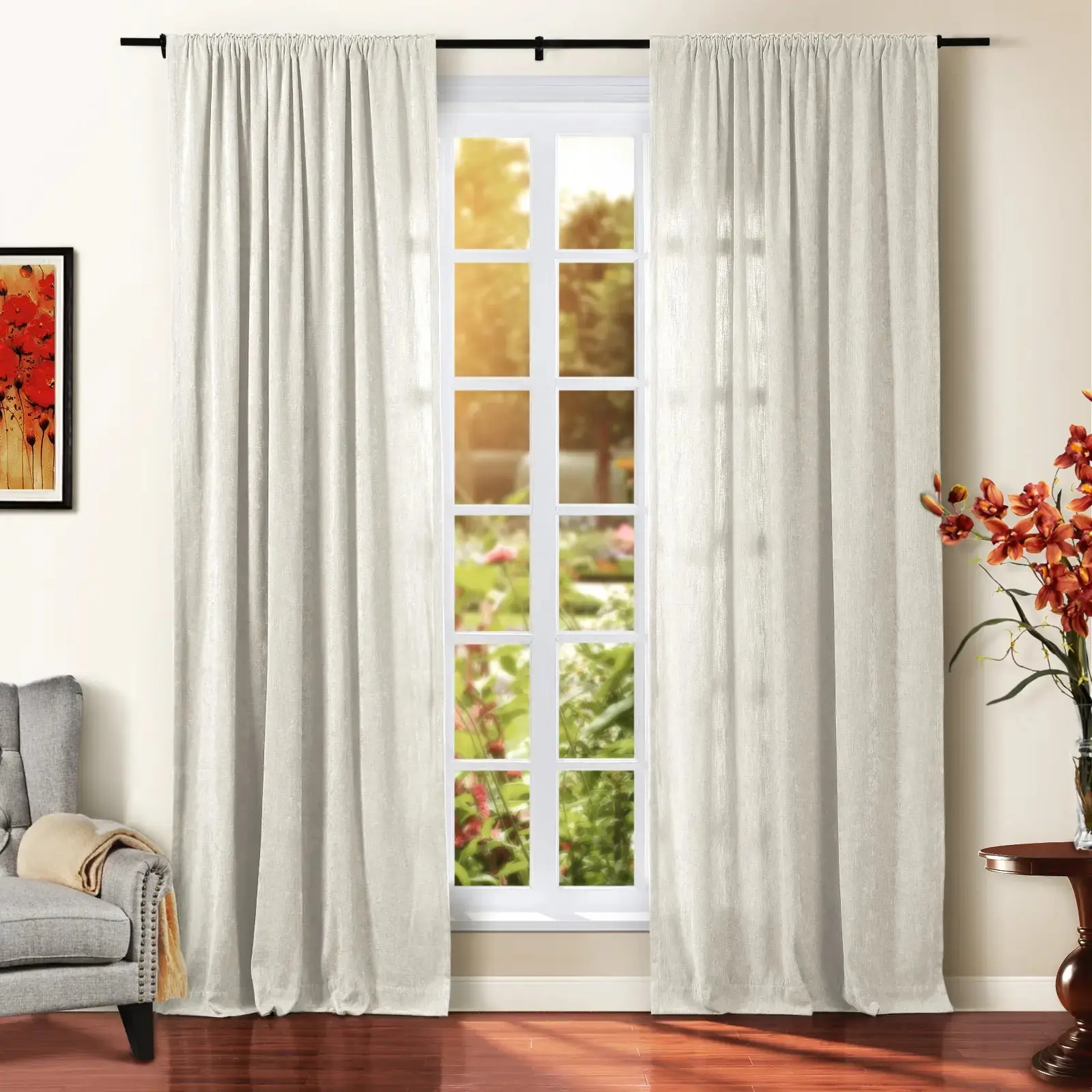 Tino Heavyweight Chenille Drapery Soft Top - Image 33